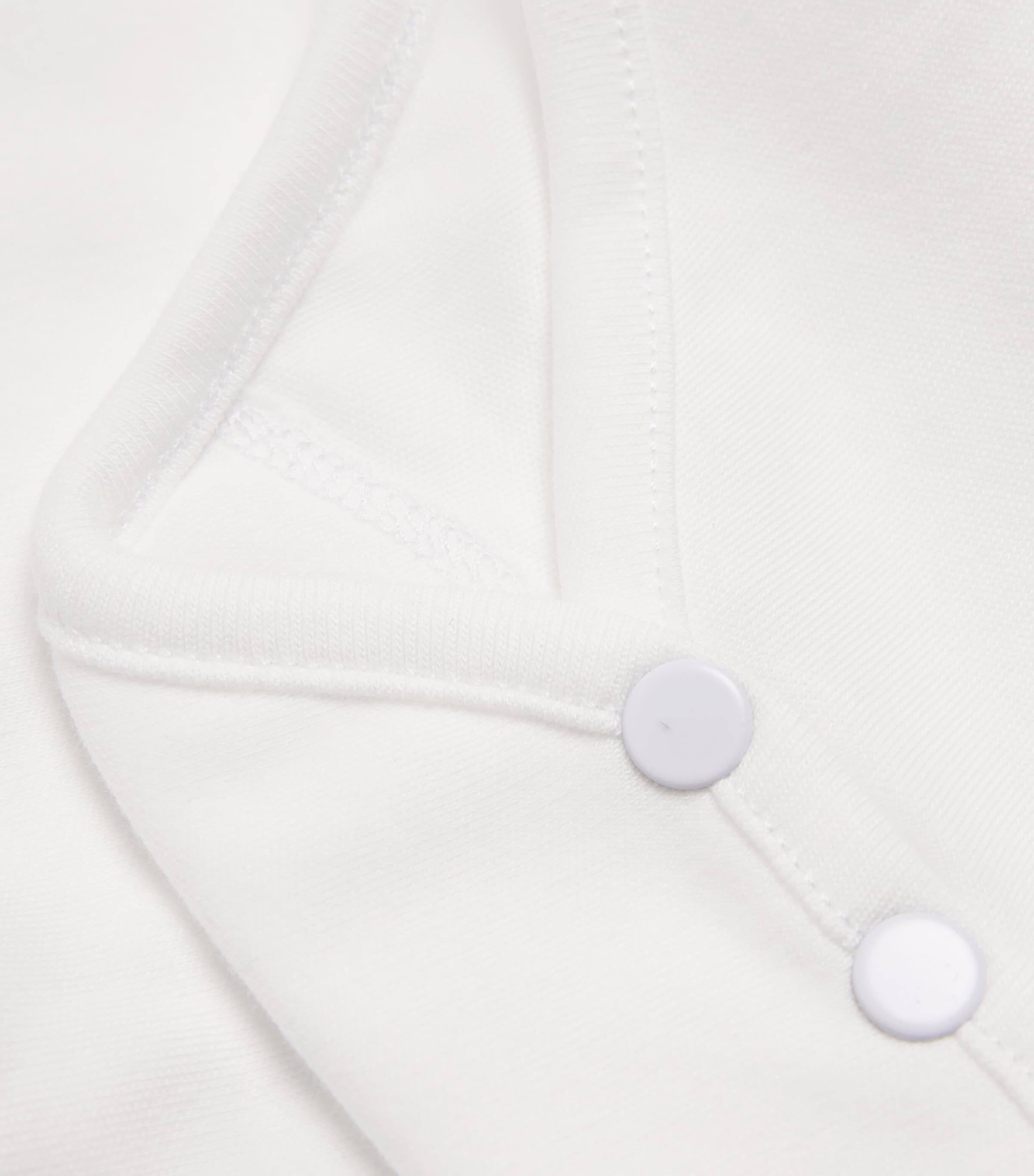 Embroidered-Collar Bodysuit (3-36 Months) 1BLANC Image 3