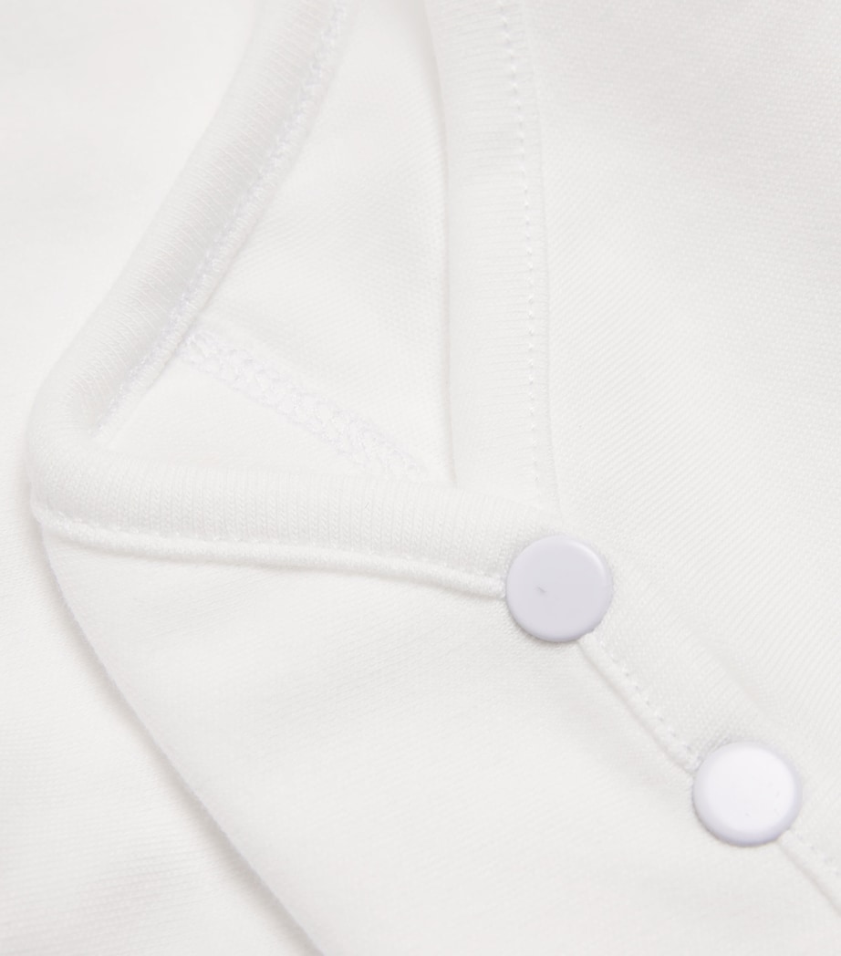 Embroidered-Collar Bodysuit (3-36 Months) 1BLANC Image 3