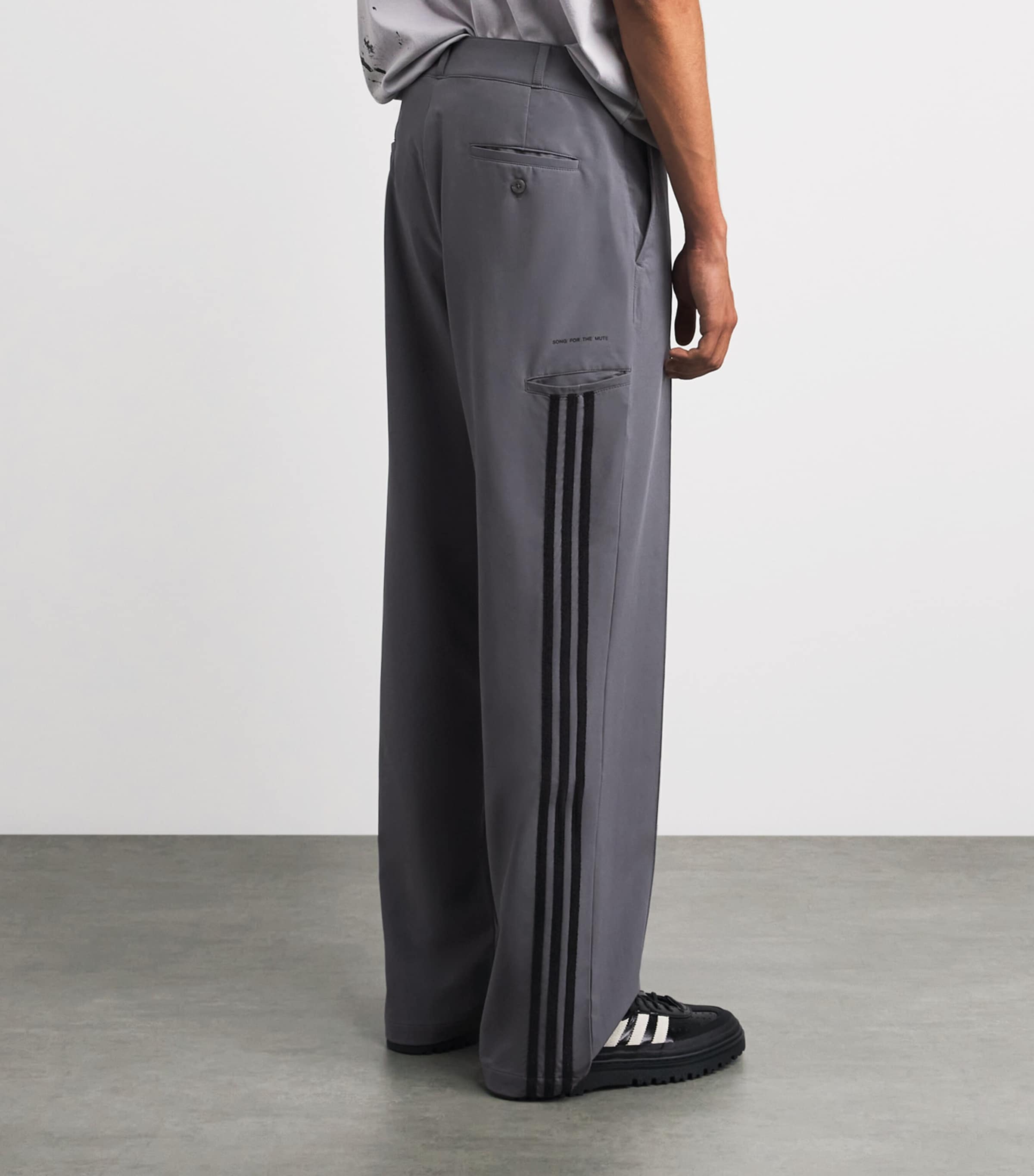 adidas Mens x Song for the Mute Straight Sweatpants Grey Five Image 5