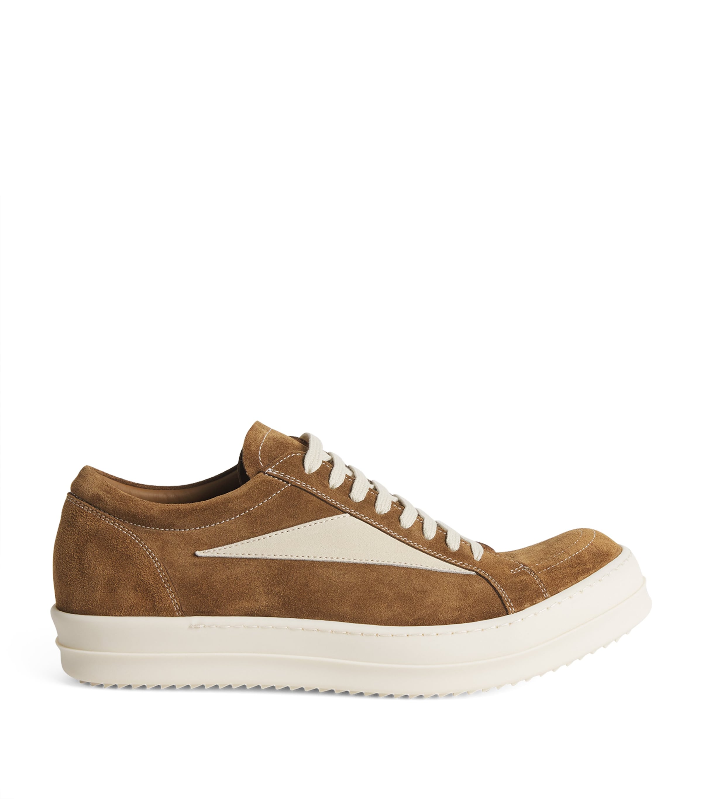 Rick Owens Suede Vintage Low-Top Sneakers | Men Exclusives | Shoes | Men Shoes | Trainers | Low-Top Trainers | Designers | Rick Owens | Men Wardrobe Essentials