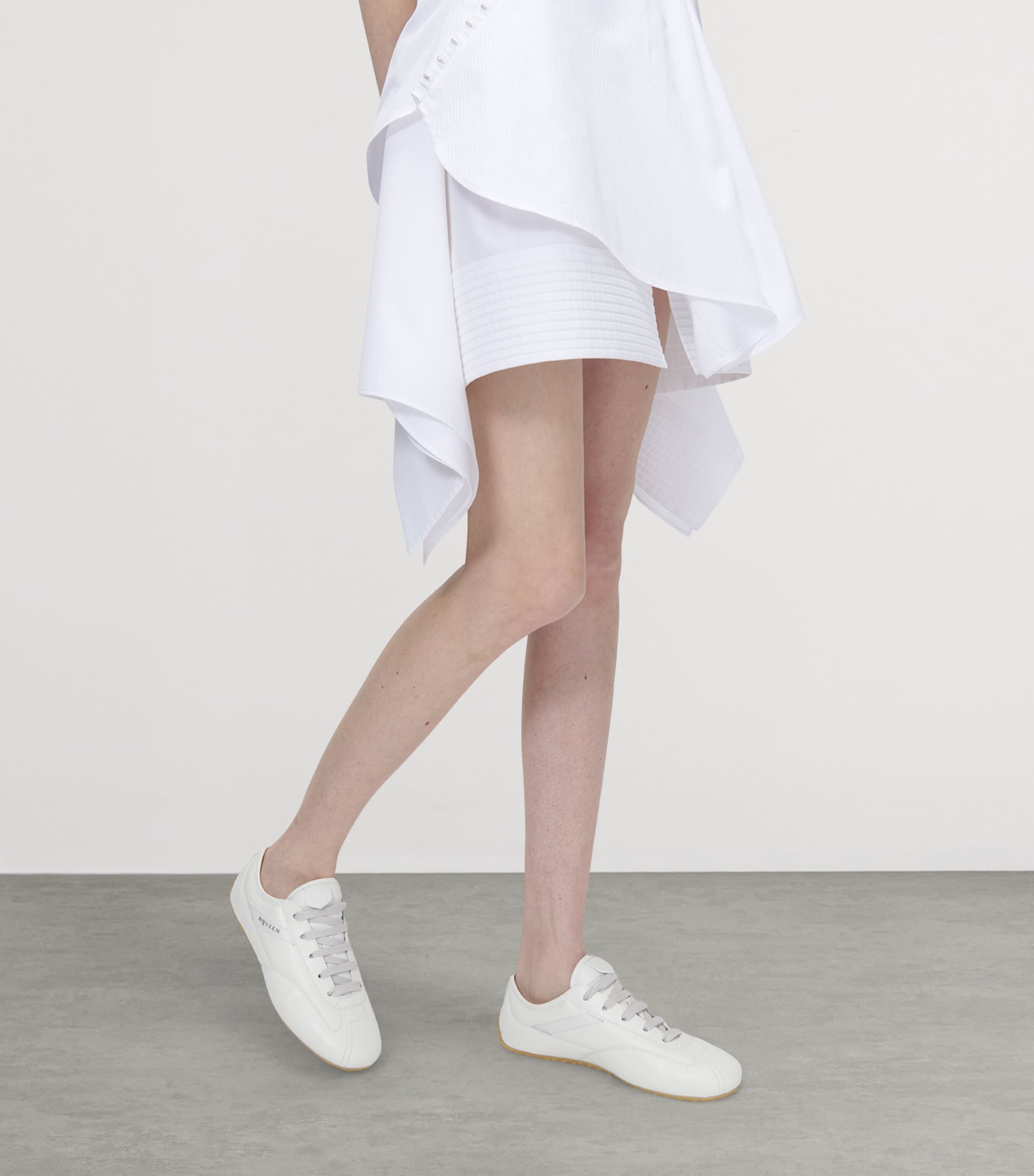 McQueen Calfskin Boxe Sneakers Image 2