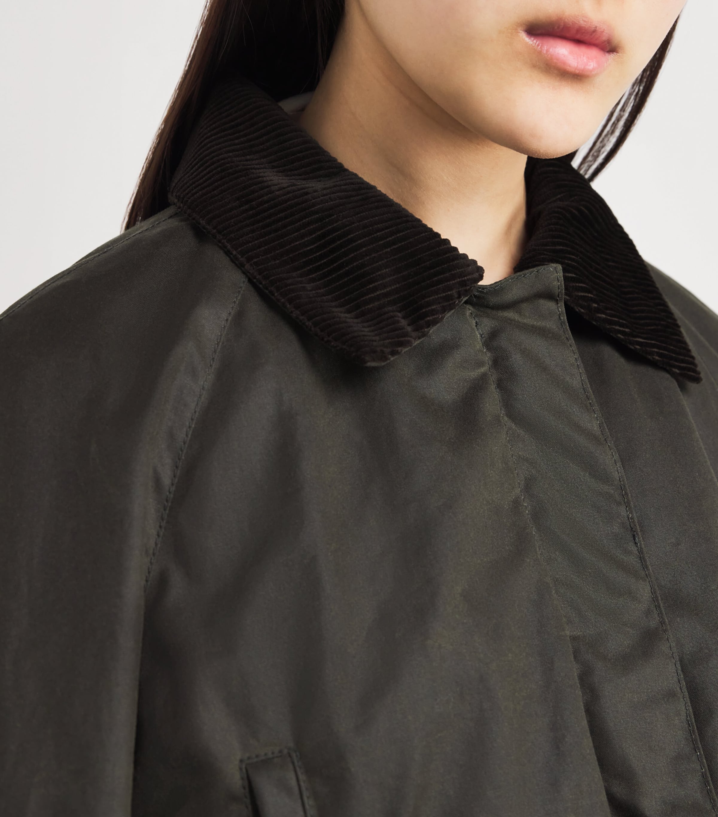 Organic Cotton Country Jacket 032 FOREST Image 6