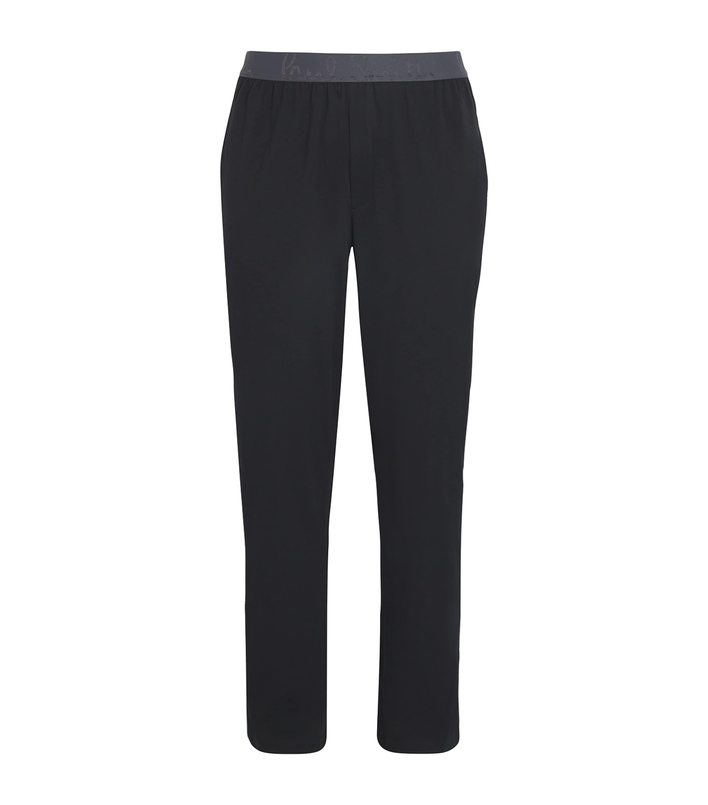 Paul Smith Cotton Hoxton Lounge Trousers In Black