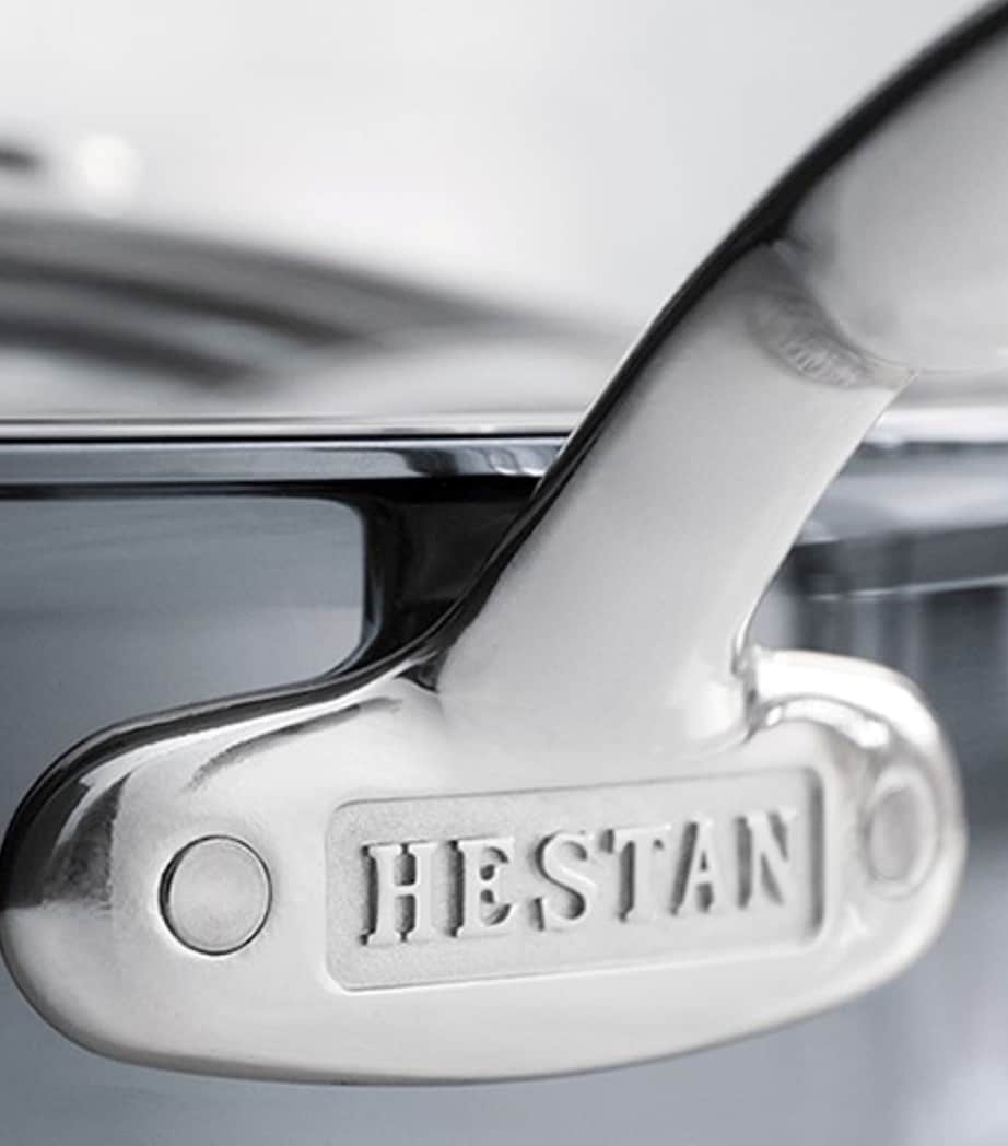 Stainless Steel NanoBond Sauté Pan with Lid (26cm) SILVER Image 5