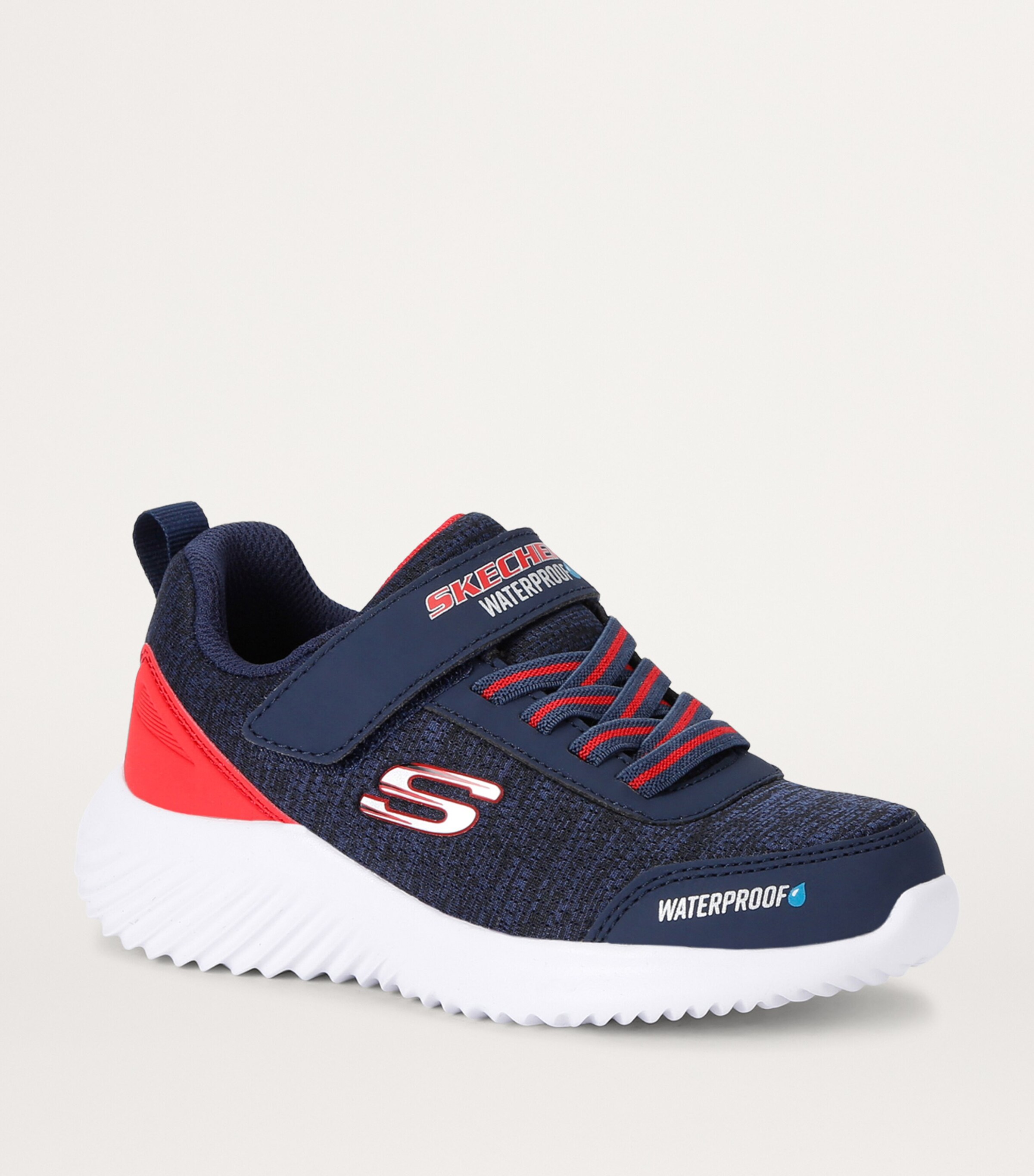 Skechers Waterproof Bounder Sneakers Navy Image 3