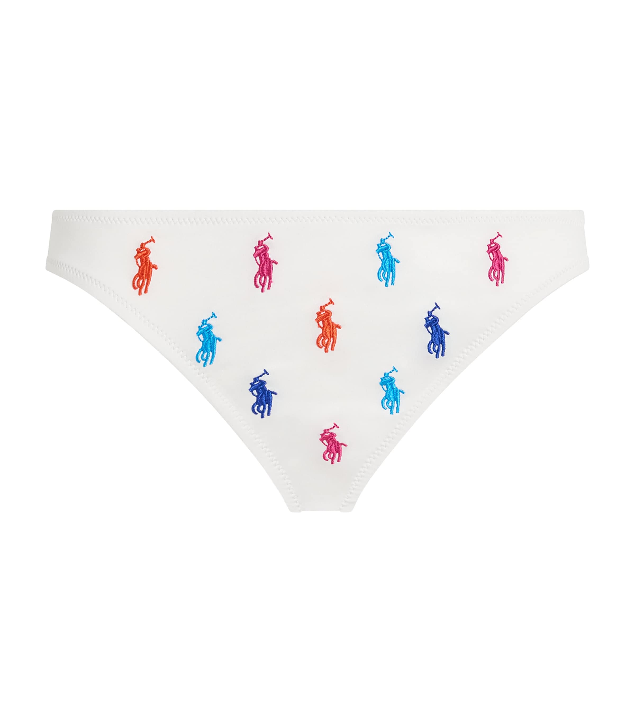Polo Ralph Lauren Polo Pony-embroidered Bikini Bottoms
