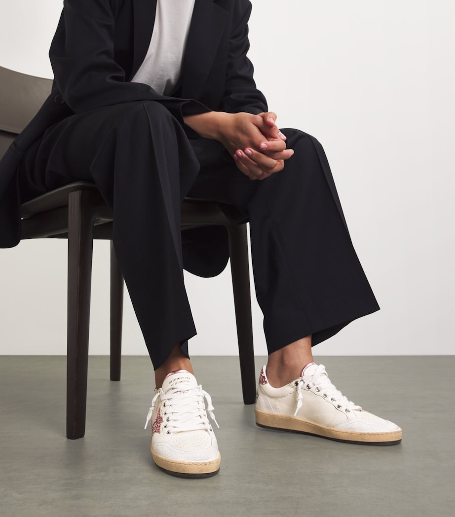 Leather Ball Star Sneakers WHITE/OTH Image 5