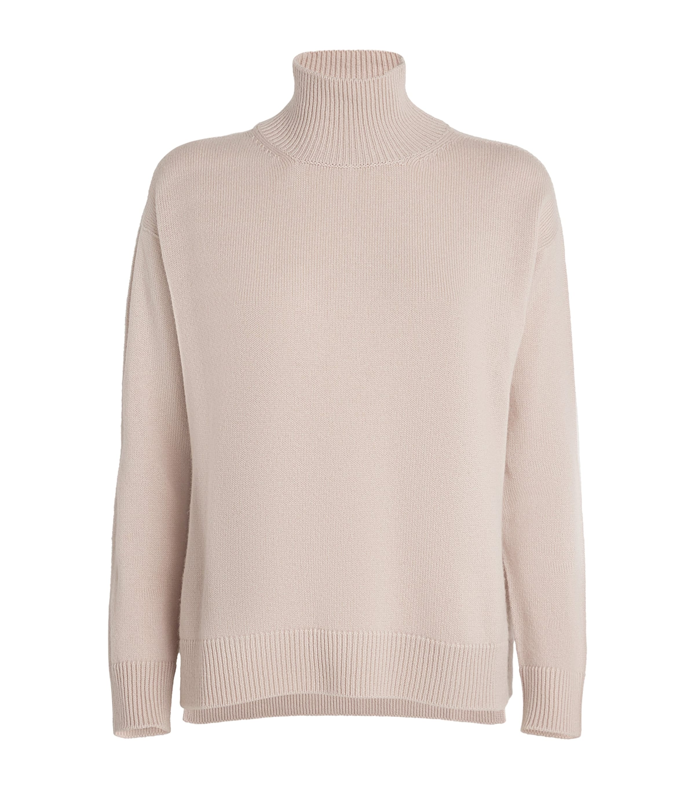 MAX MARA WOOL-CASHMERE ROLLNECK SWEATER