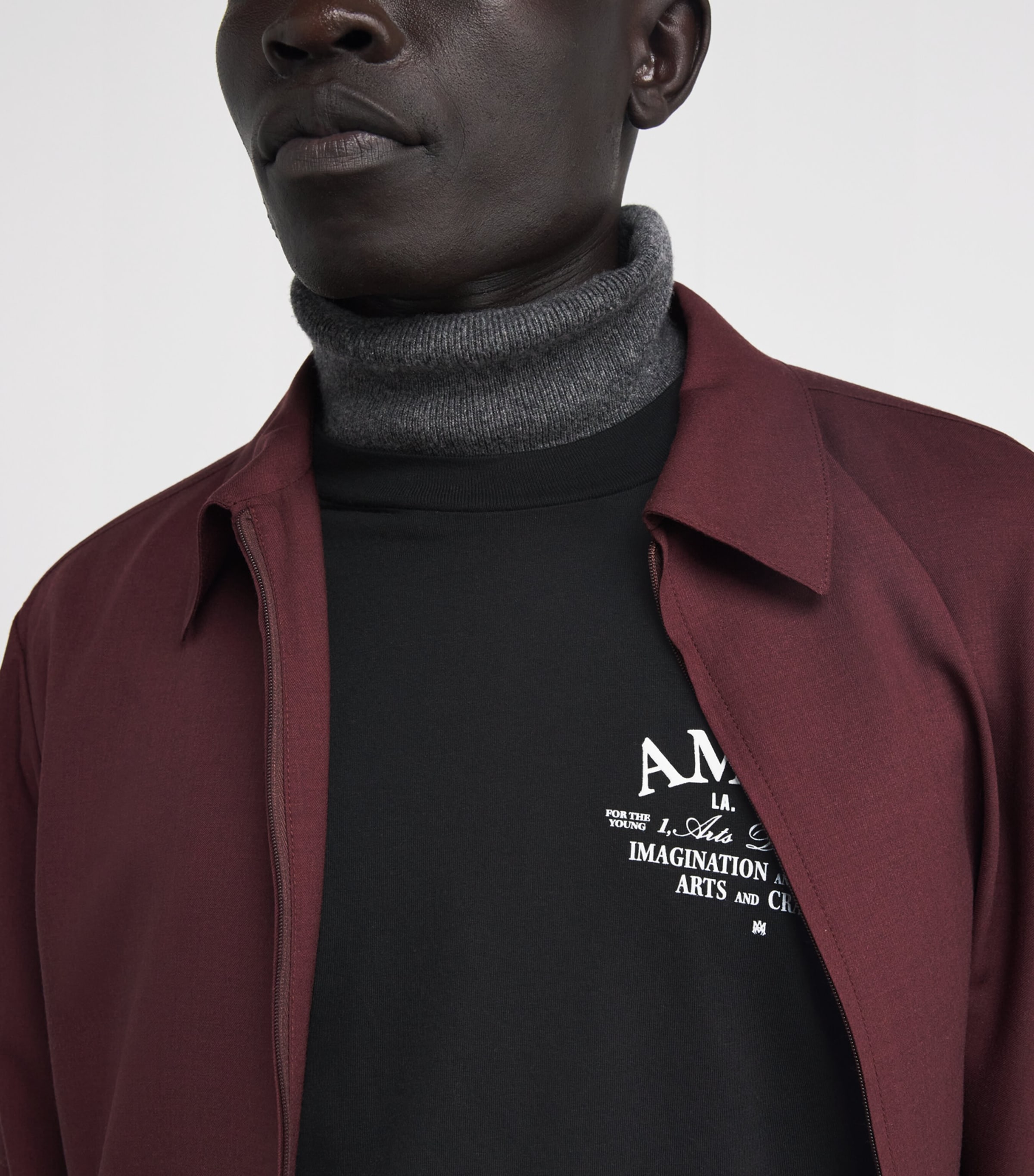 Cotton Arts District T-Shirt 001 - BLACK Image 6