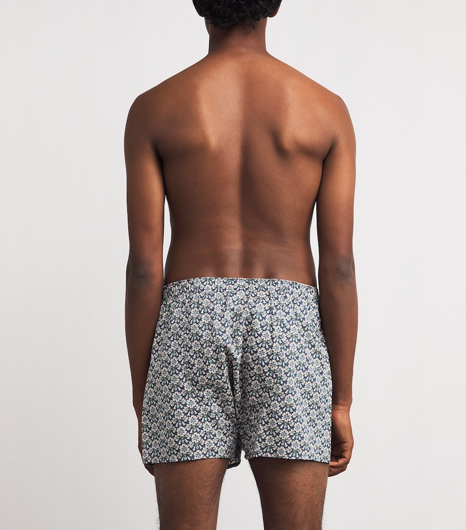 Cotton Macsen Boxer Trunks BUWI-NAV/WHT MACSEN Image 3