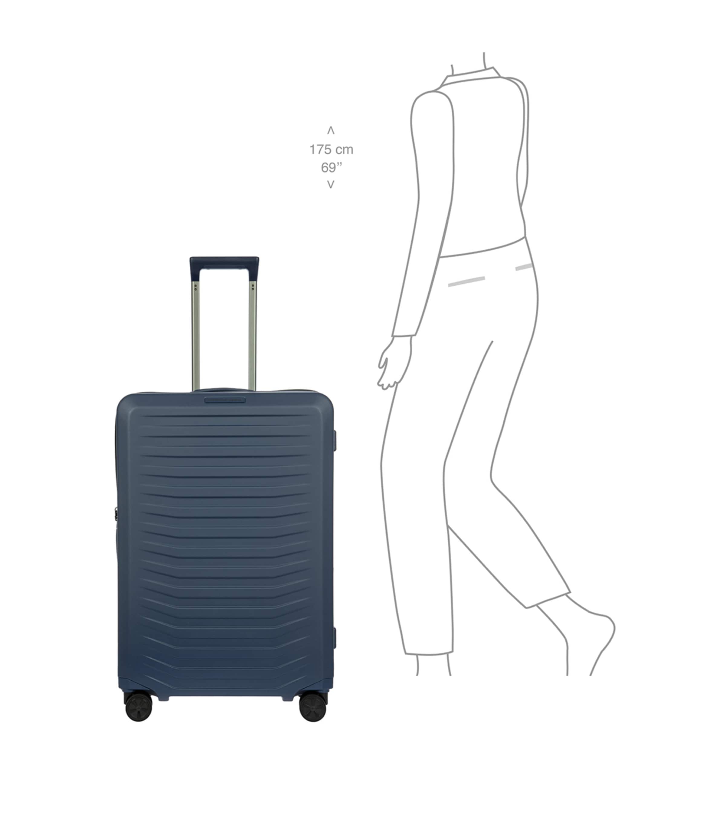 Roadster Hardside Suitcase (82cm) DARK BLUE MATT 310 Image 9