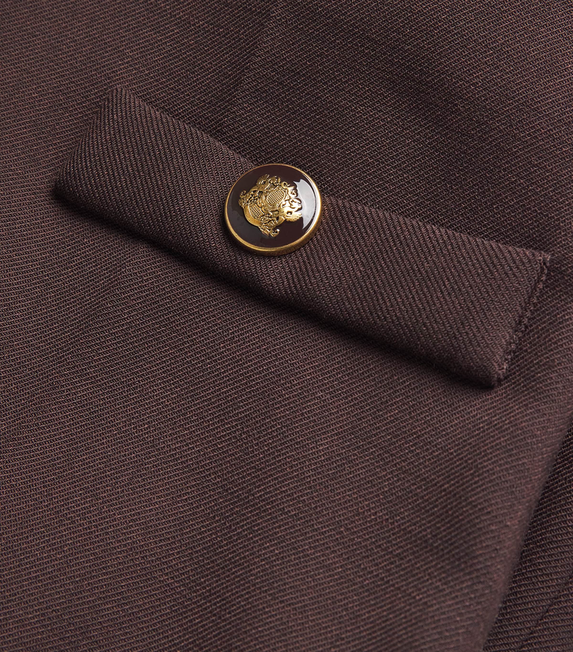 Wide-Leg Trousers BROWN Image 5