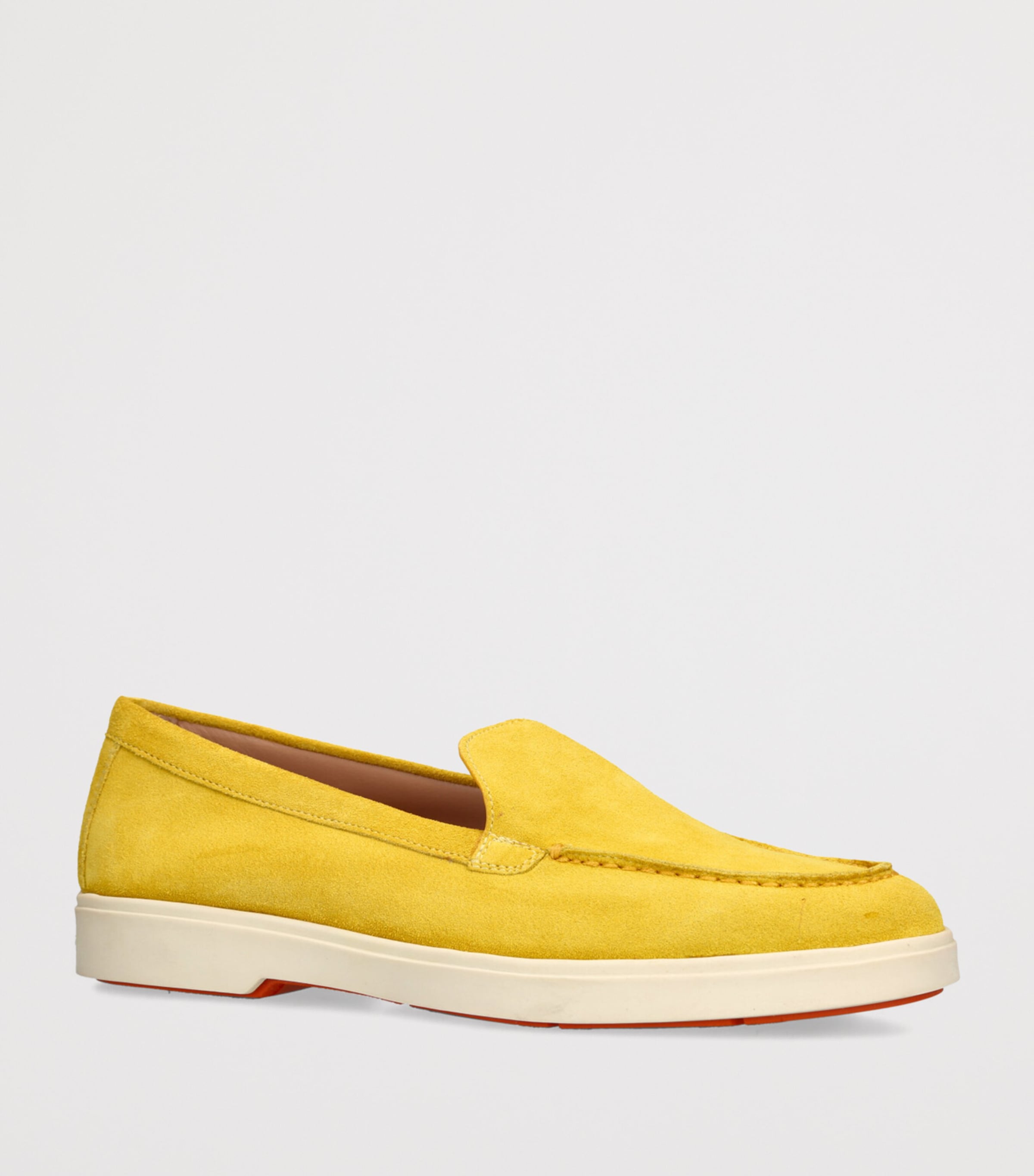 Suede Loafers YELLOW Image 3