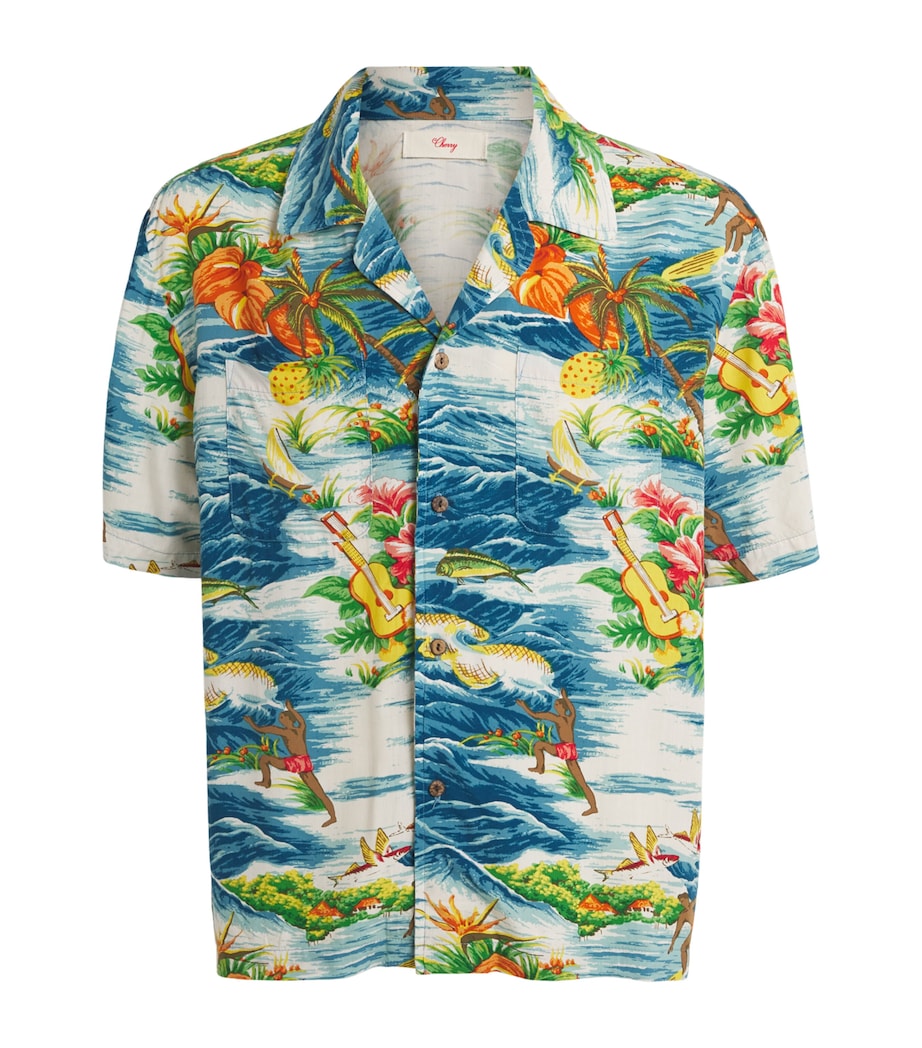 Cherry Los Angeles Mens Hawaiian Vacation Shirt Image 1