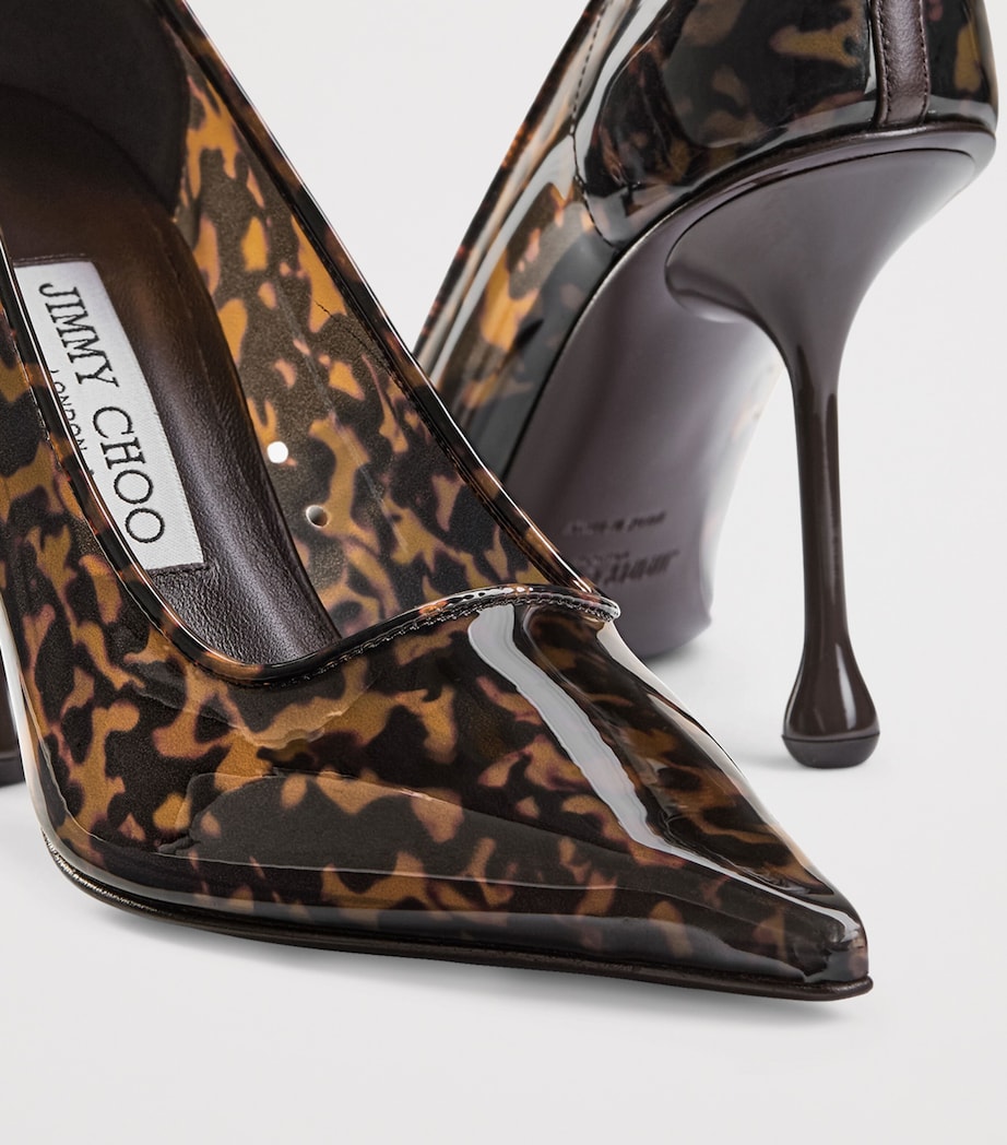 Jimmy Choo Ixia 95 Heeled Pumps Amber Mix Image 5