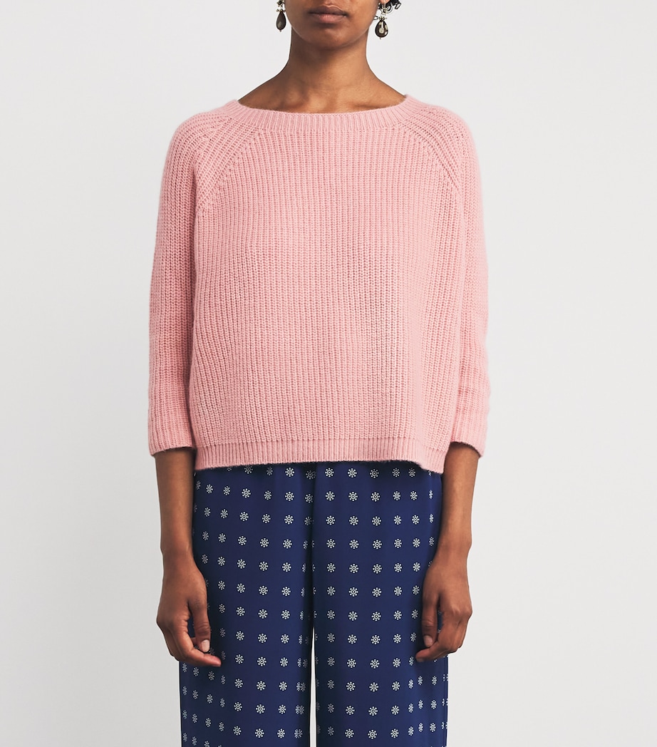 Round-Neck Sweater PINK Image 3