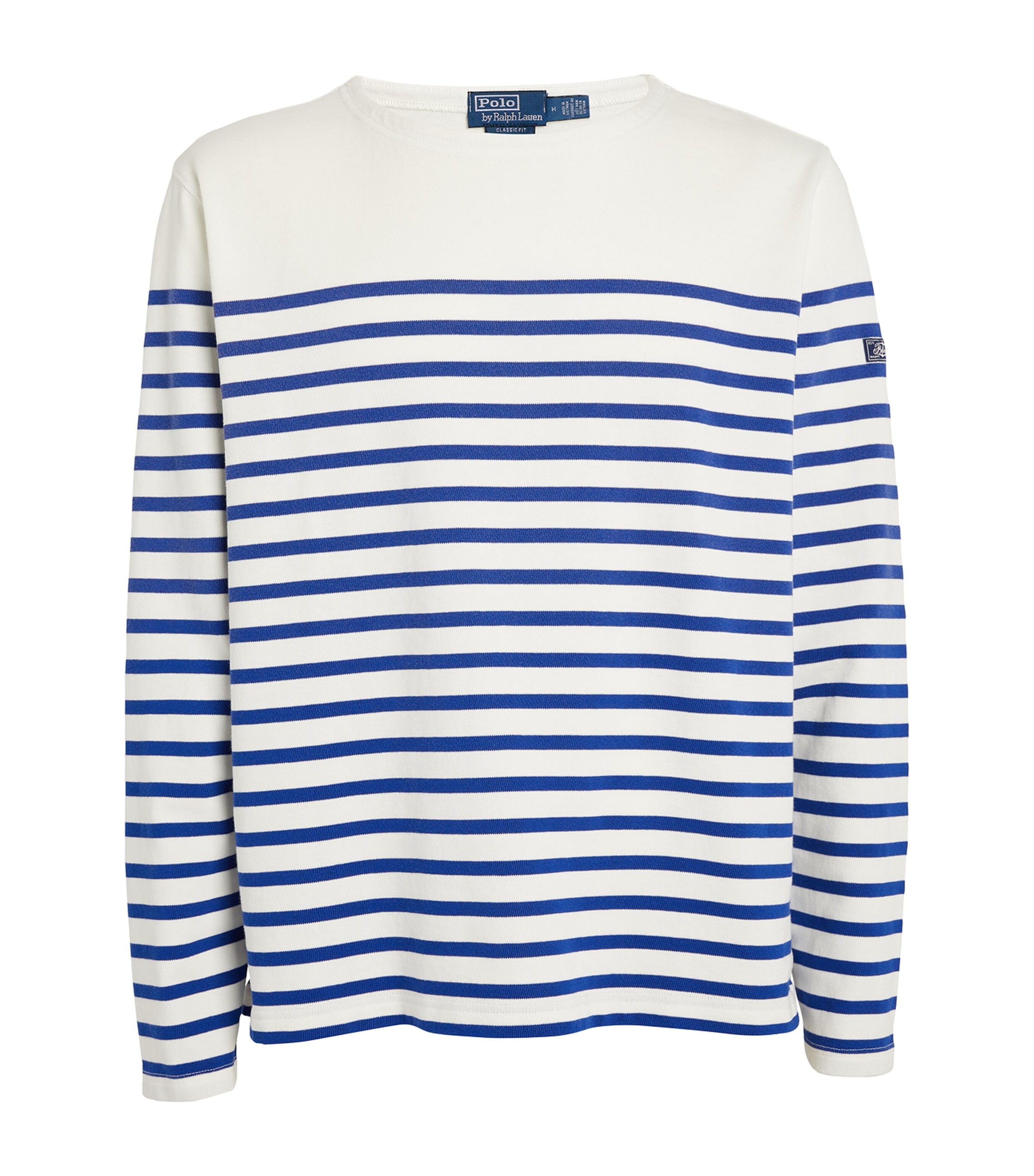 Polo Ralph Lauren Long-sleeve Striped T-shirt In White