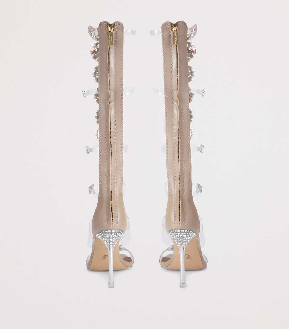 Octavia Gladiator Heeled Sandals 105 BLUSH Image 2