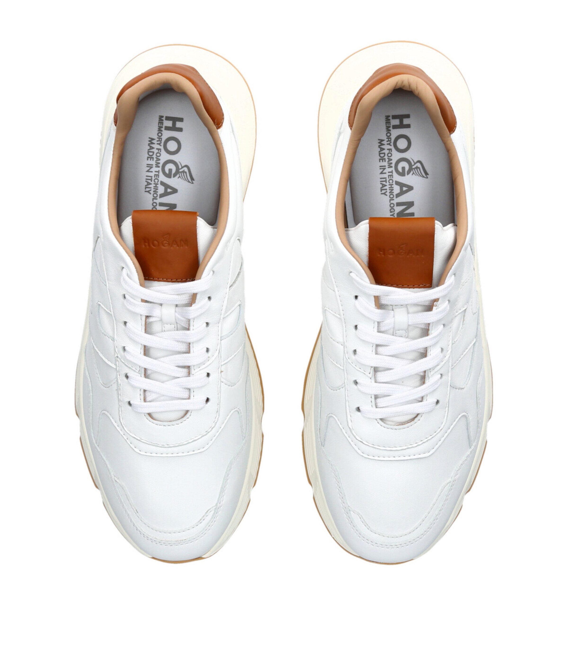 Leather Hyperlight Sneakers WHITE/OTH Image 4