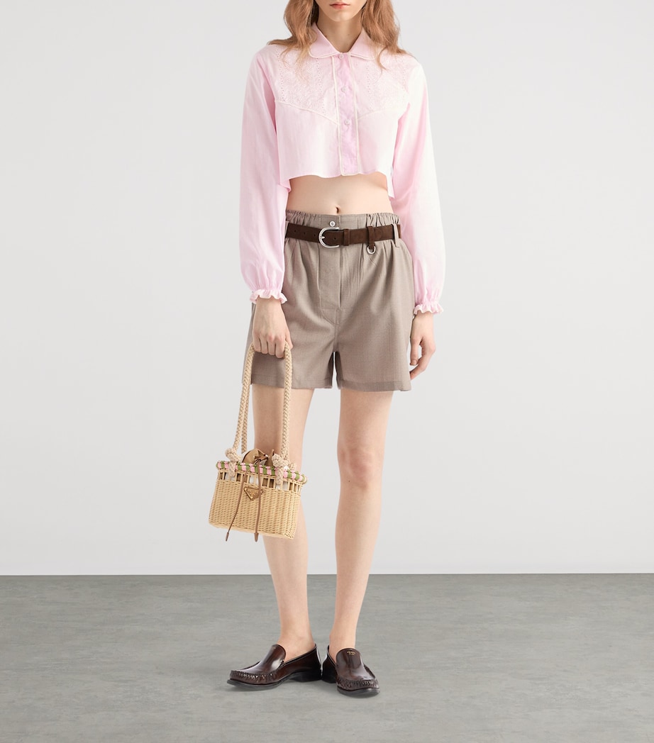 Mini Wicker Bag F0NJX Image 2