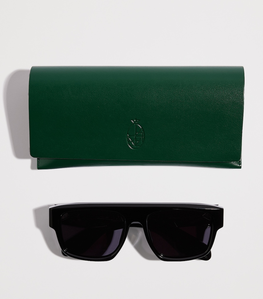 Jacques Marie Mage x George Cortina Acetate Ritz Sunglasses Noir Image 6