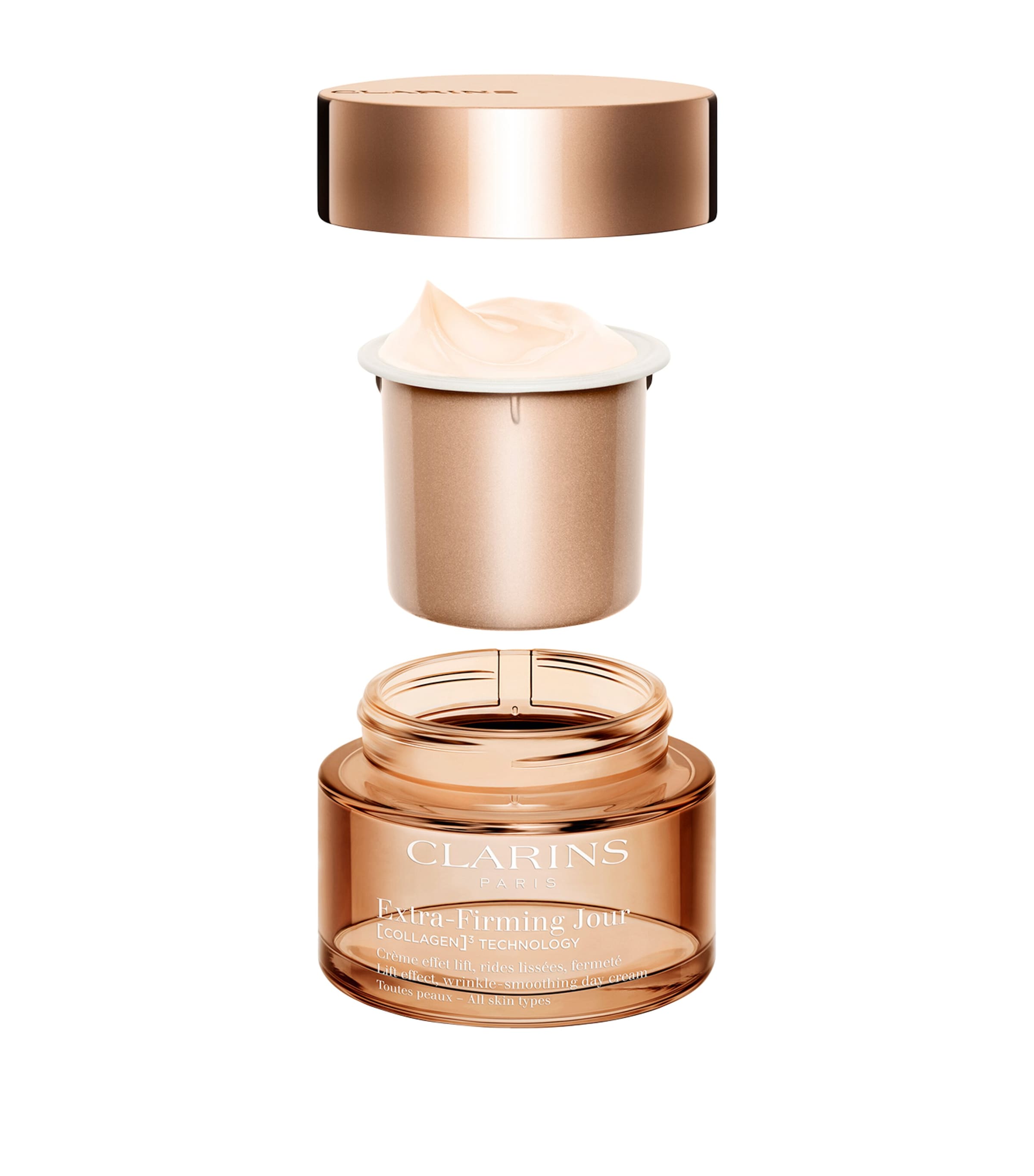 Extra-Firming Day Cream – All Skin Types – Refill (50ml) NO COLOUR Image 2