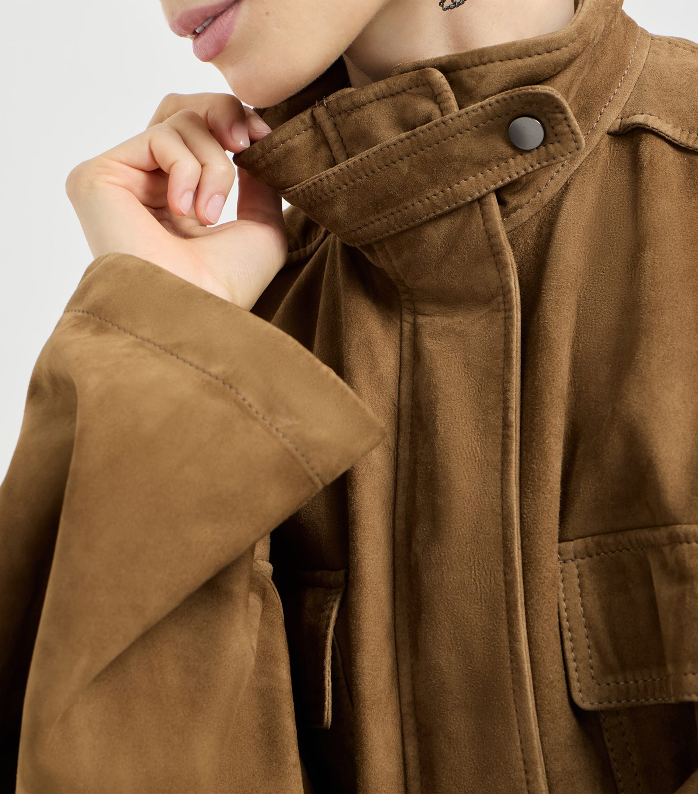 Suede Safari Jacket C9267 Image 6