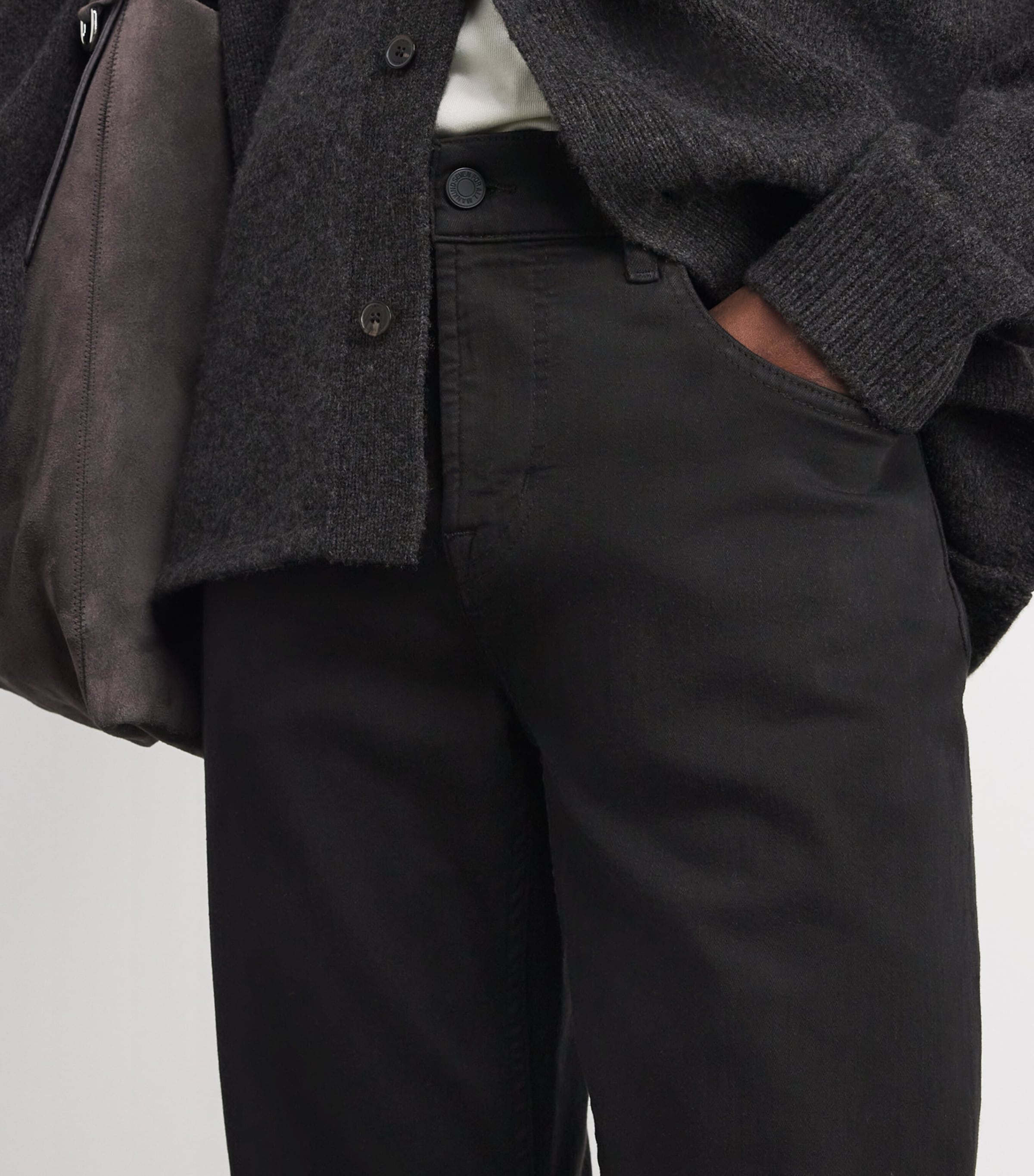 Slimmy Tapered Lux Performance Plus Jeans BLACK Image 6