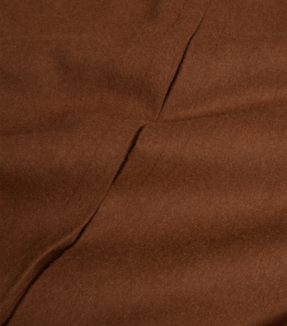 Camel Balmacaan Coat 291DARK CAMEL Image 9