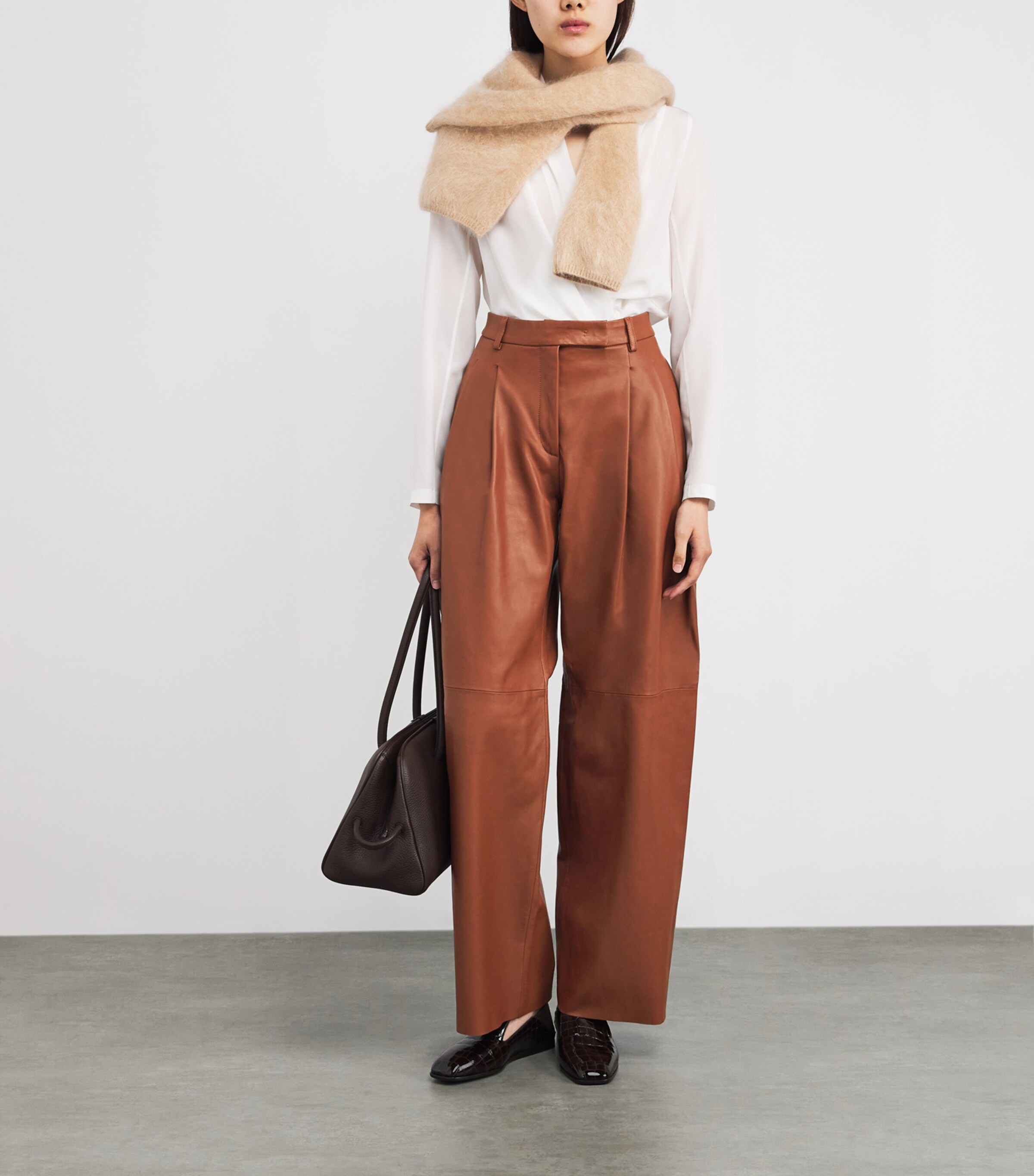 Lambskin Trousers VICUNA Image 2