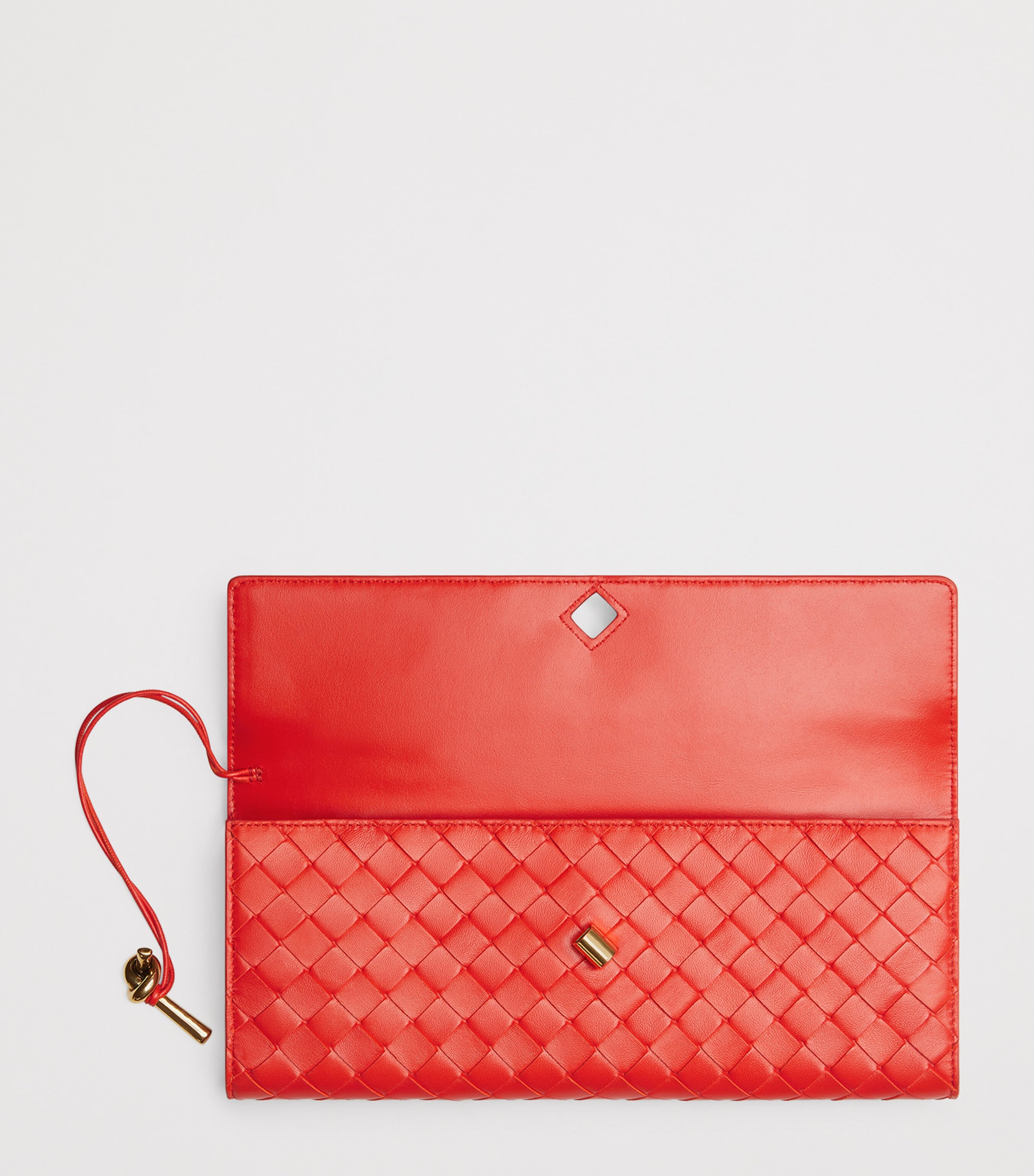 Leather Andiamo Clutch Bag 6529 Image 3