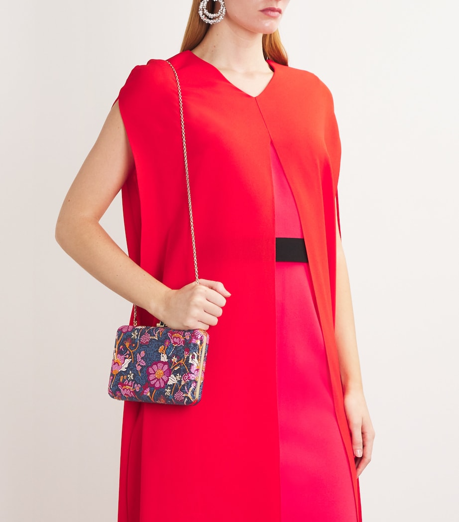 Crystal Brocade Clutch Bag CDIMT CHPGN IGO MLTI Image 5