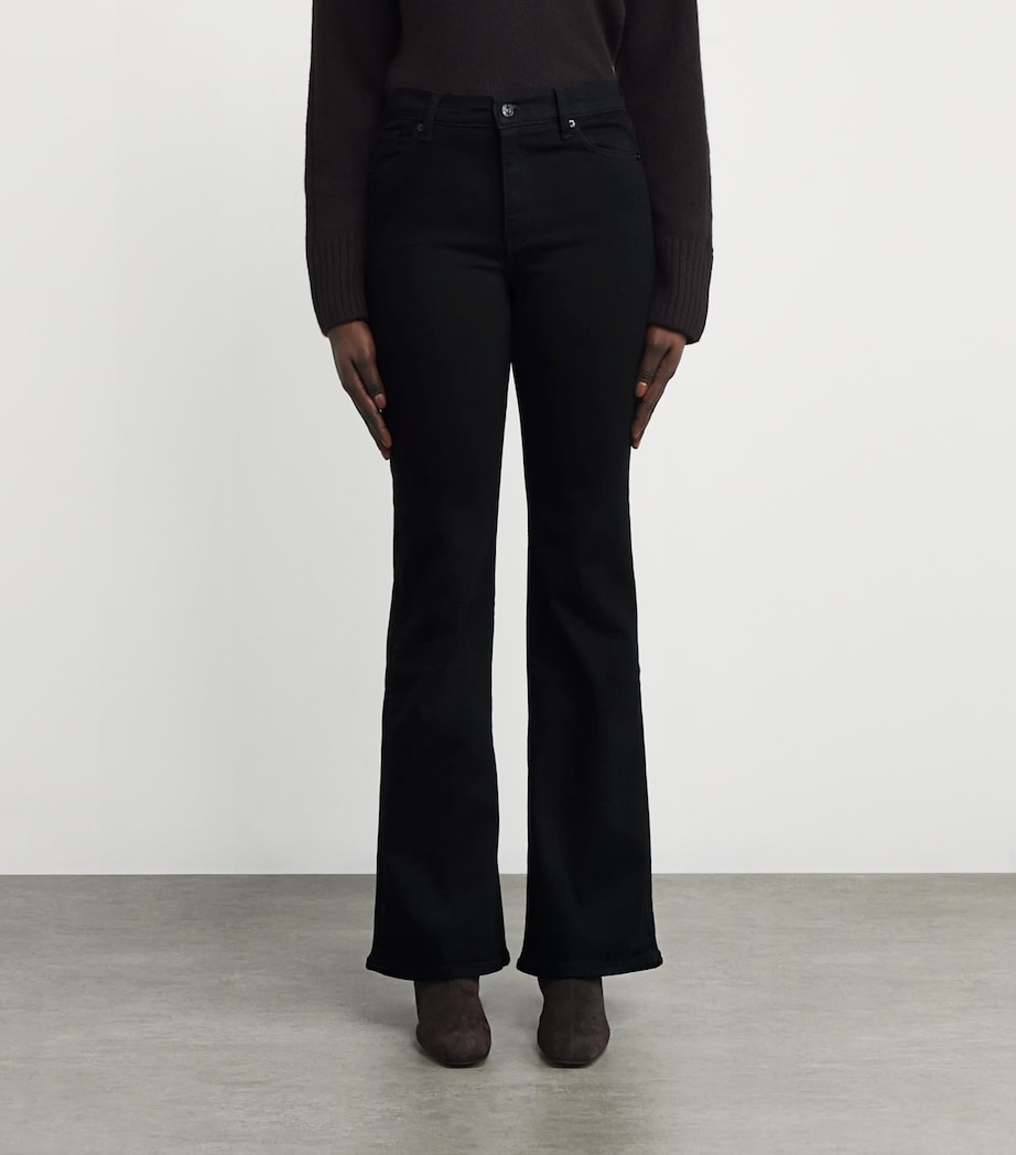 The Icon Flared Jeans BLACK Image 3