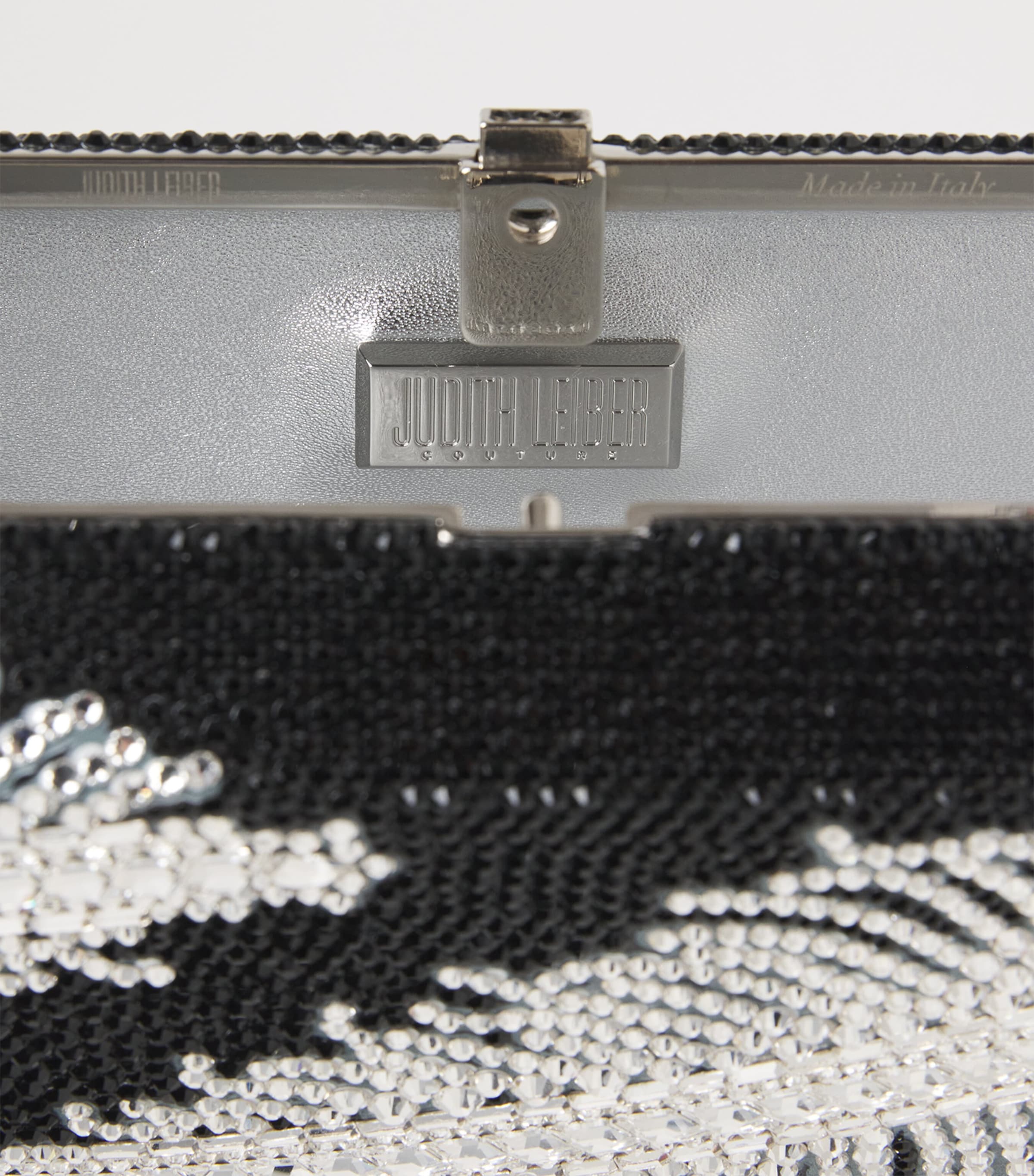 Crystal Plume Slim Rectangle Clutch Bag CLSMT CHAM LI SI MLT Image 4