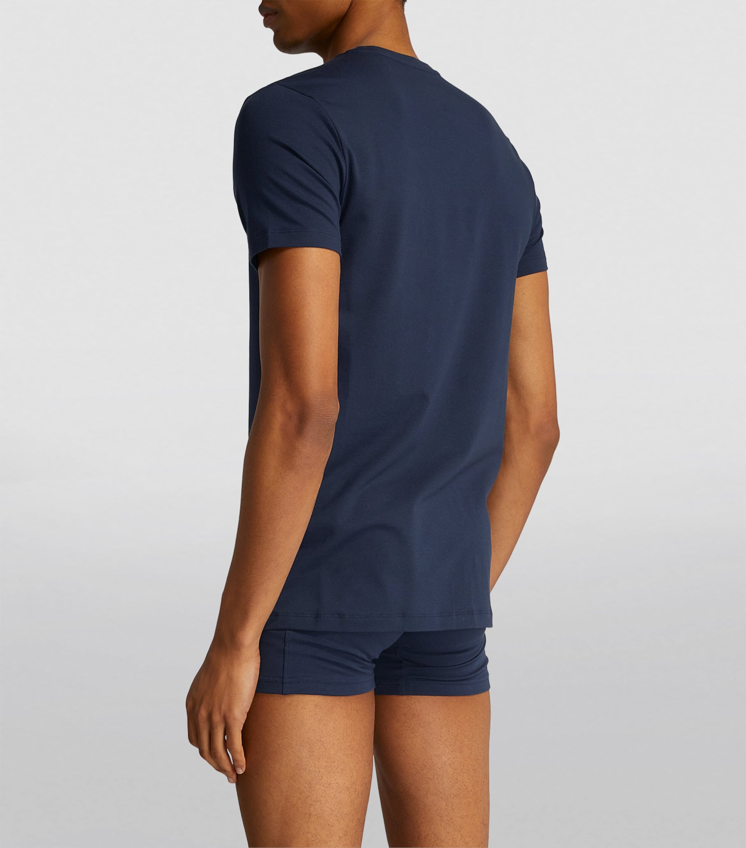 Daily Comfort T-Shirts (Pack of 2) 6366/MIDNIGHT Image 4