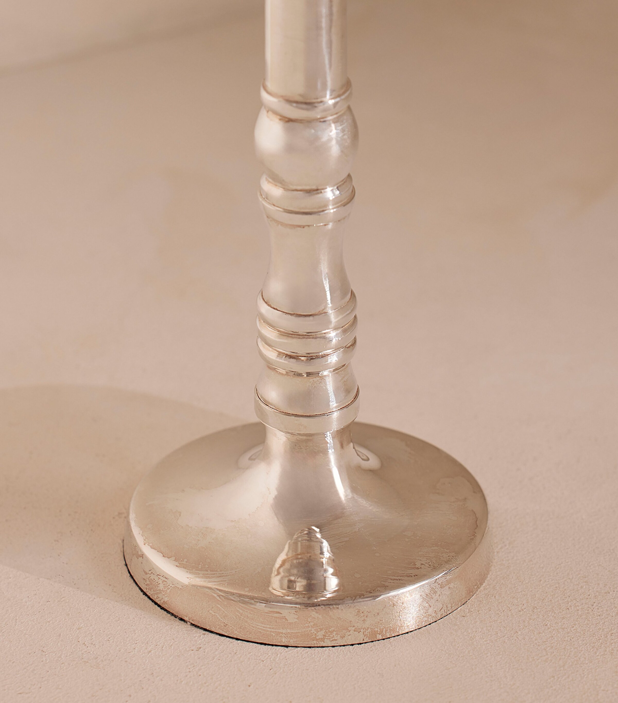 Large Silver-Plated Stiden Candlestick (44cm) NO COLOUR Image 4