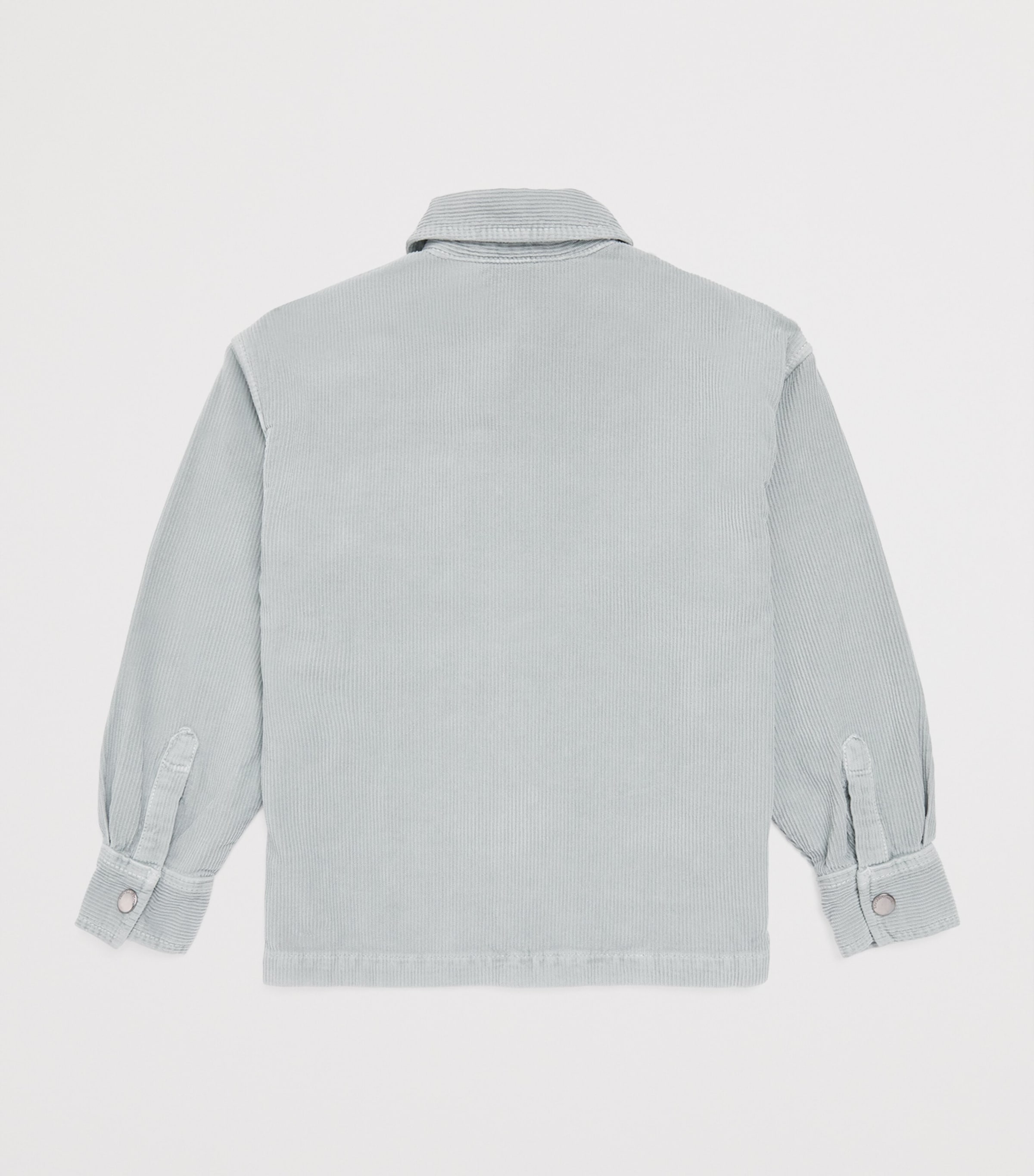 Emporio Armani Kids Corduroy Overshirt (4-16 Years) Iceberg Green Image 2