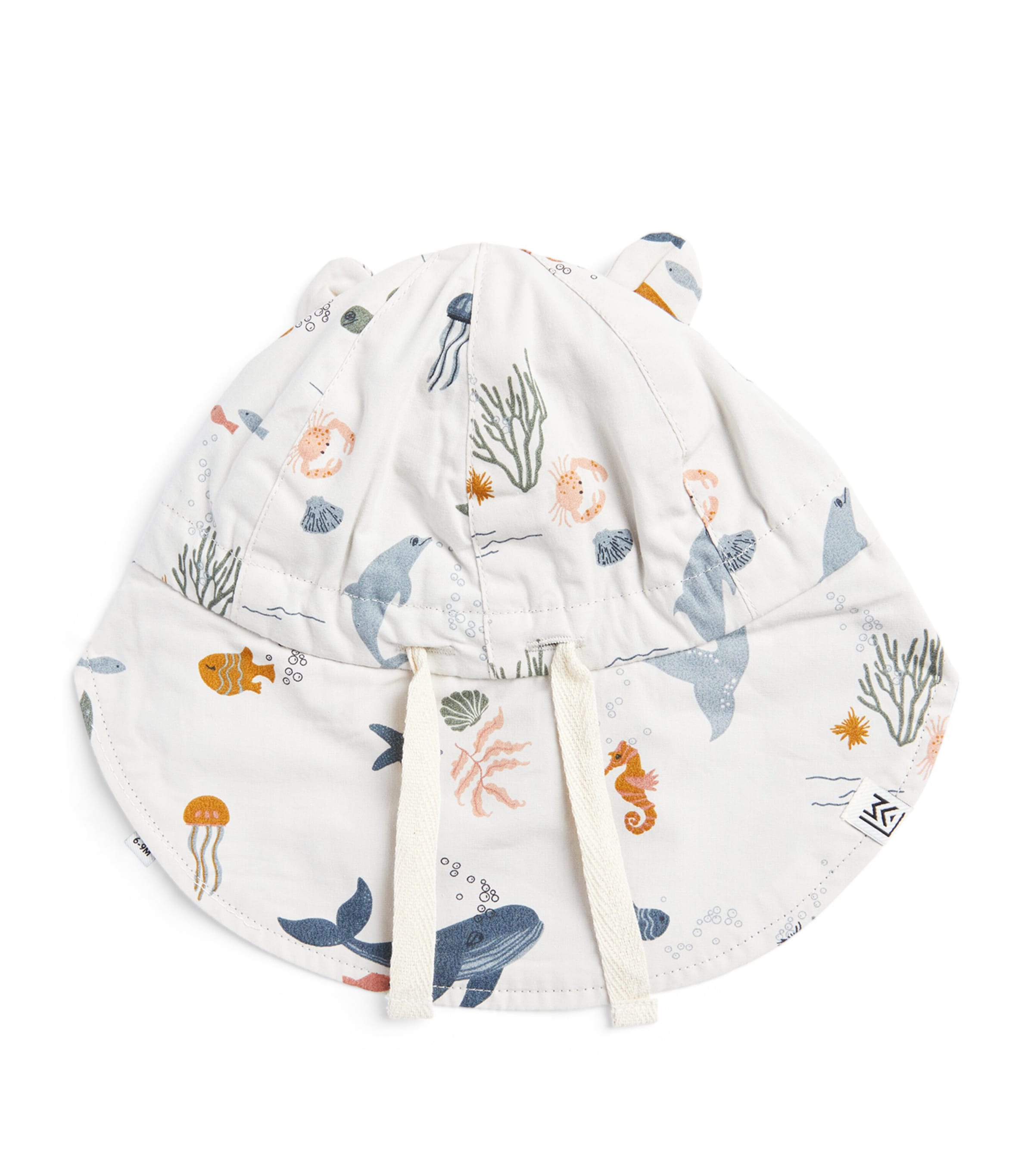 Liewood Organic Cotton Reversible Sunhat Sea /sandy Image 2