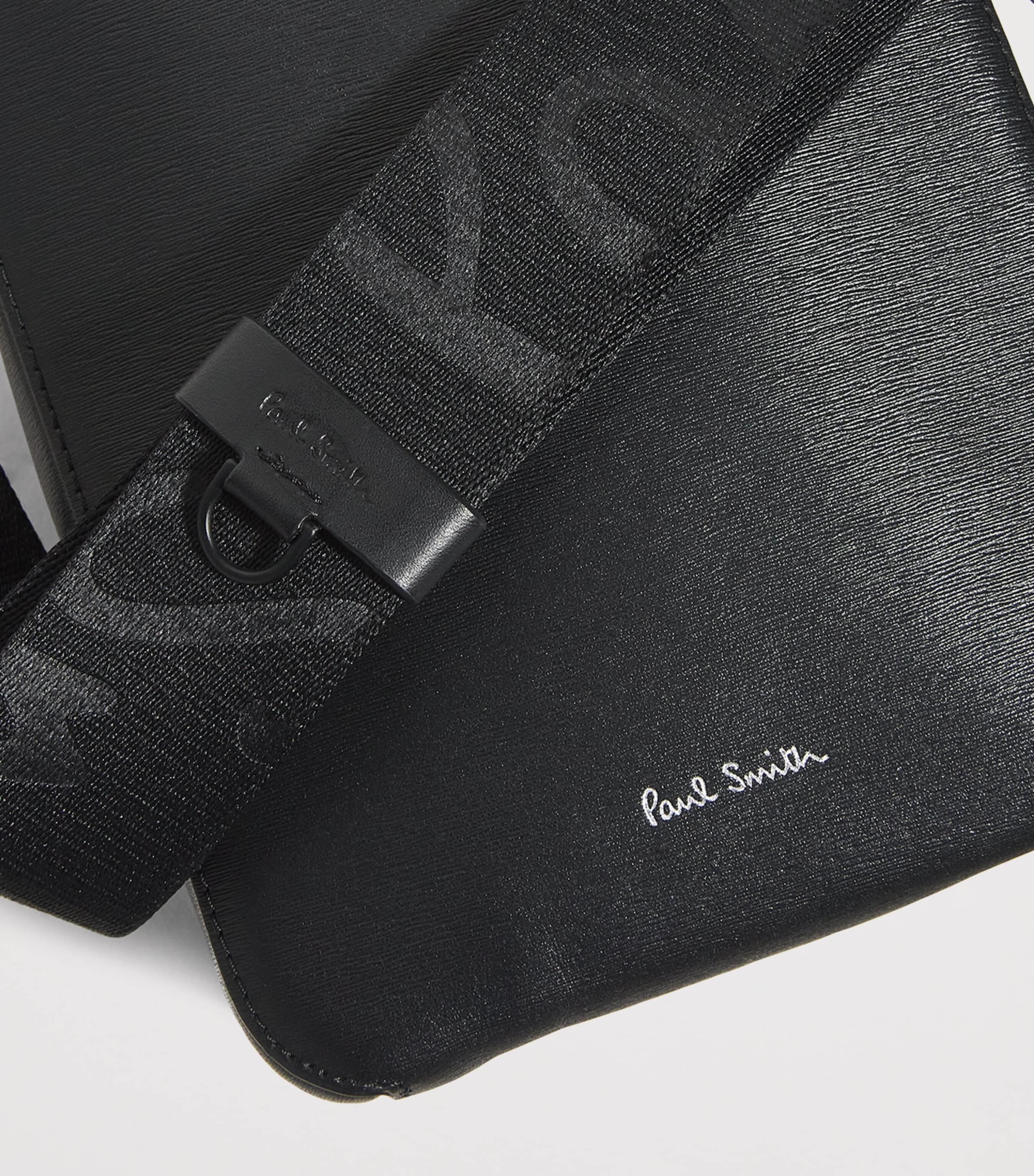 Leather Flight Cross-Body Bag 79_BLACK Image 4