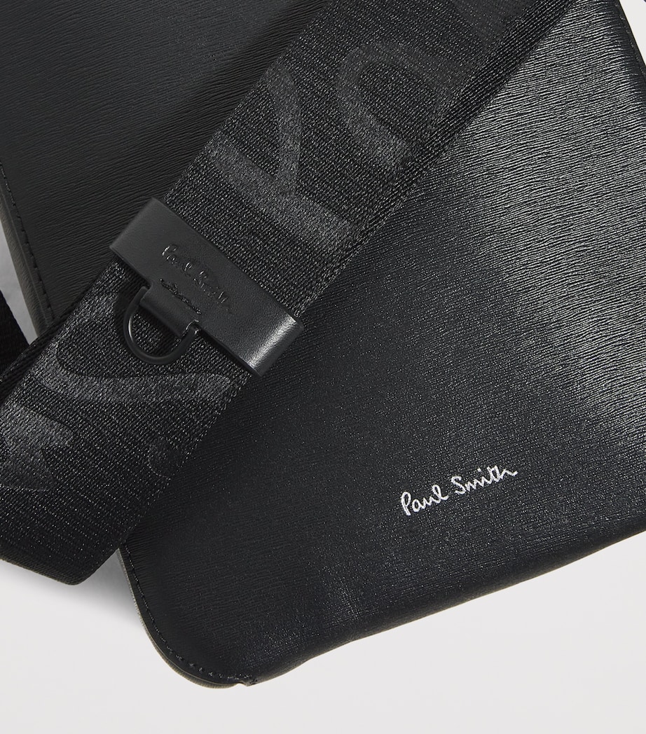 Leather Flight Cross-Body Bag 79_BLACK Image 4