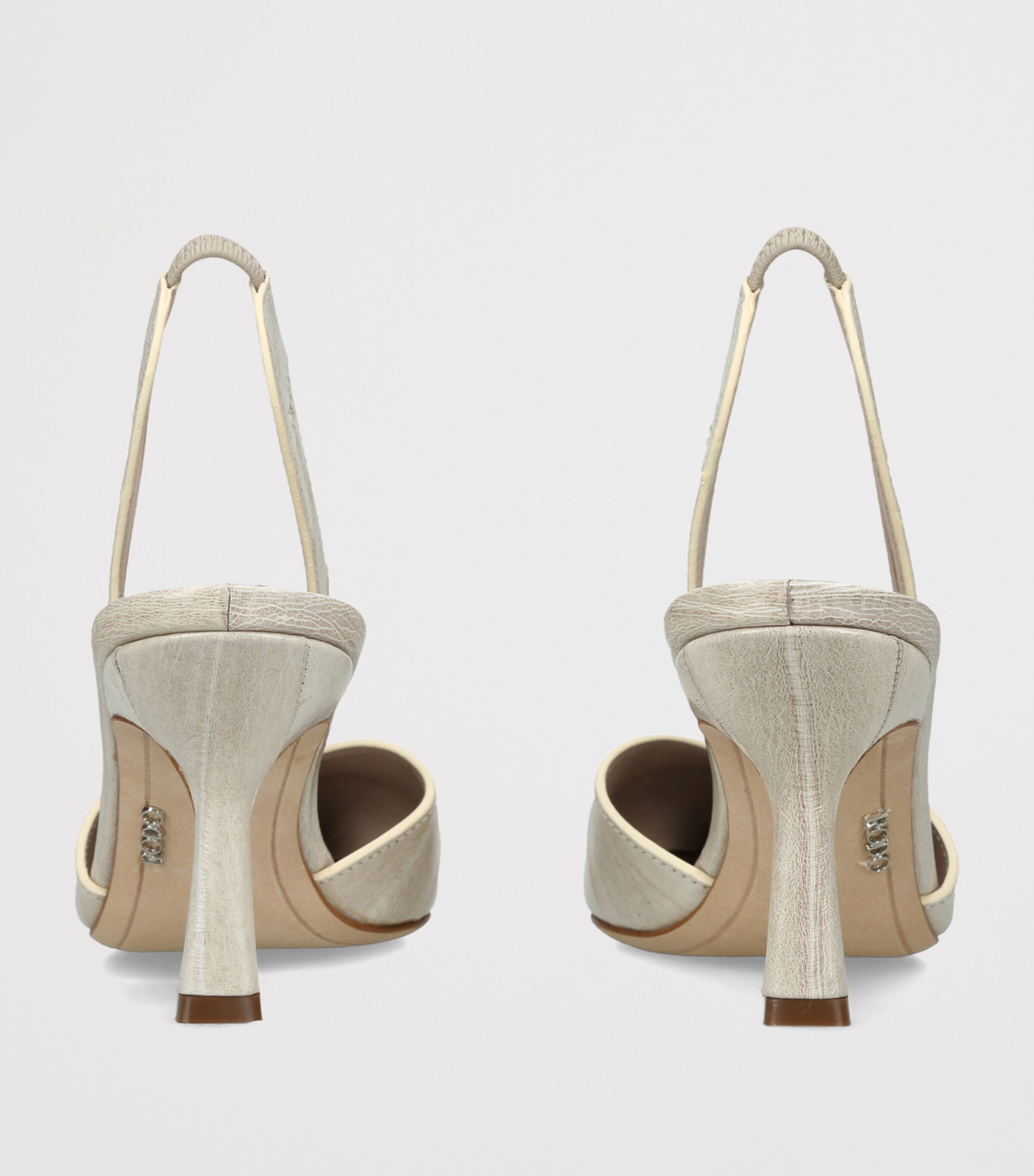 Rodo Aira Slingback Pumps 75 Beige Image 4