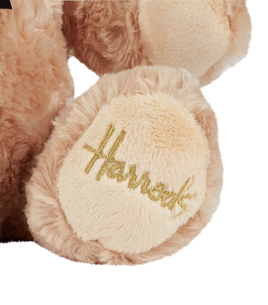 Harrods Large Eco Jacob Bear (25cm) Brown Image 3