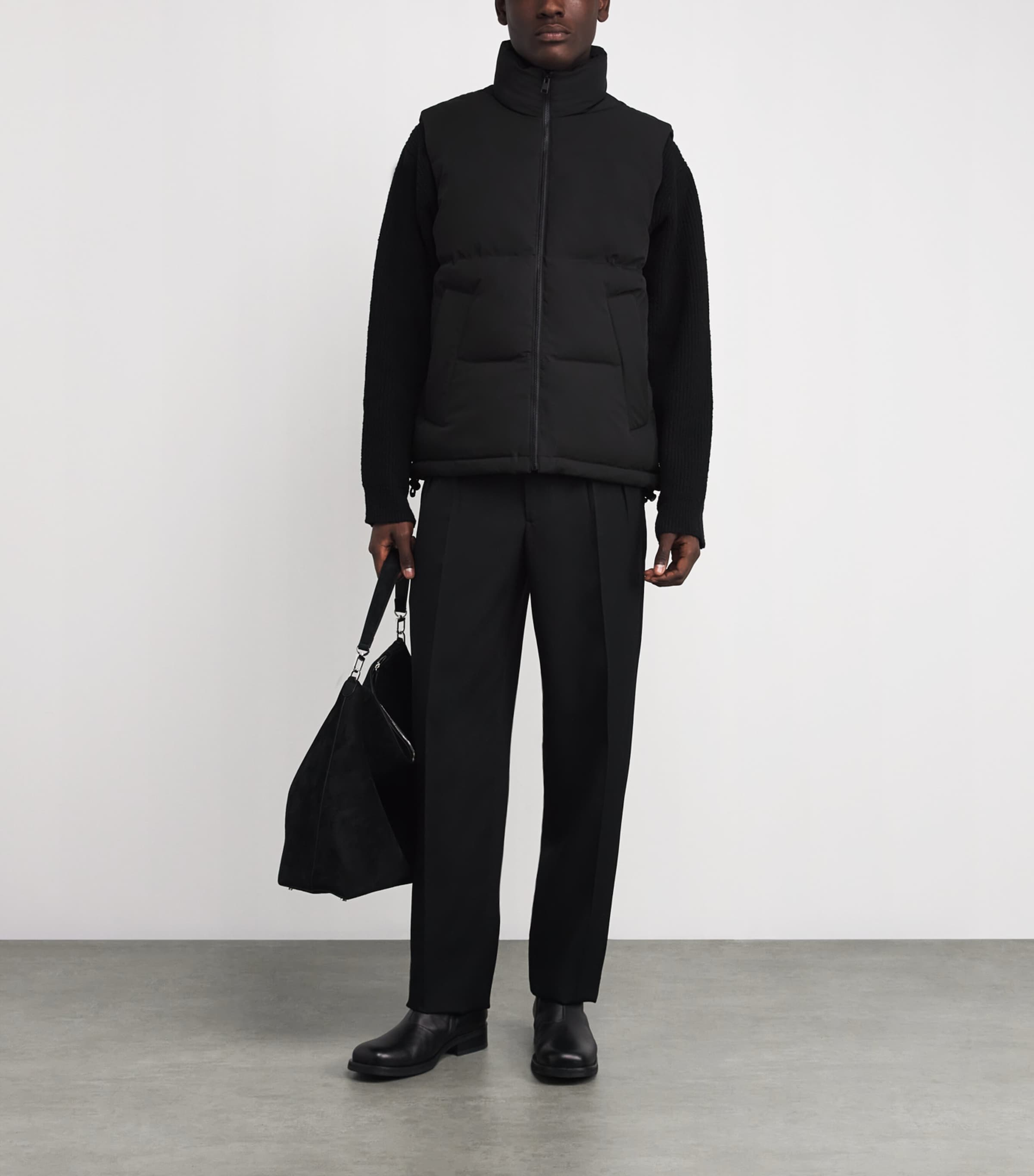 Technical Puffer Gilet BLACK Image 2