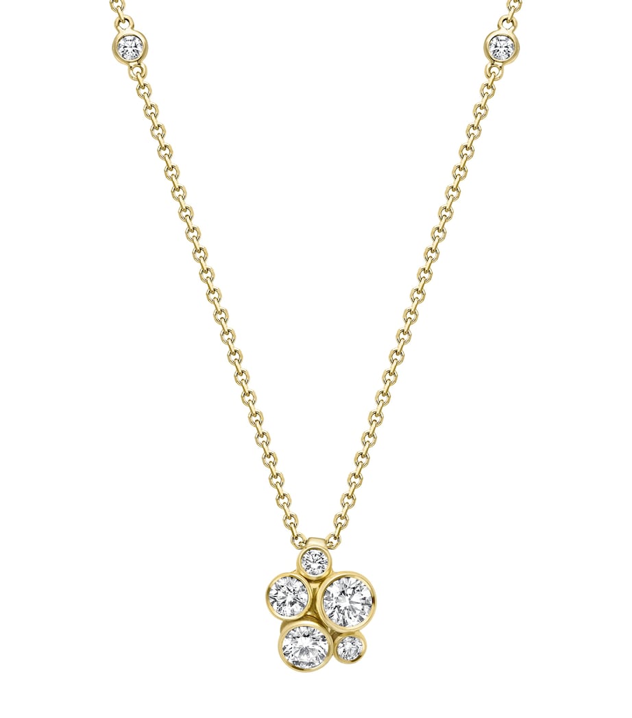 Yellow Gold and Diamond Raindance Necklace 18 CARAT YELLOW GOLD Image 1
