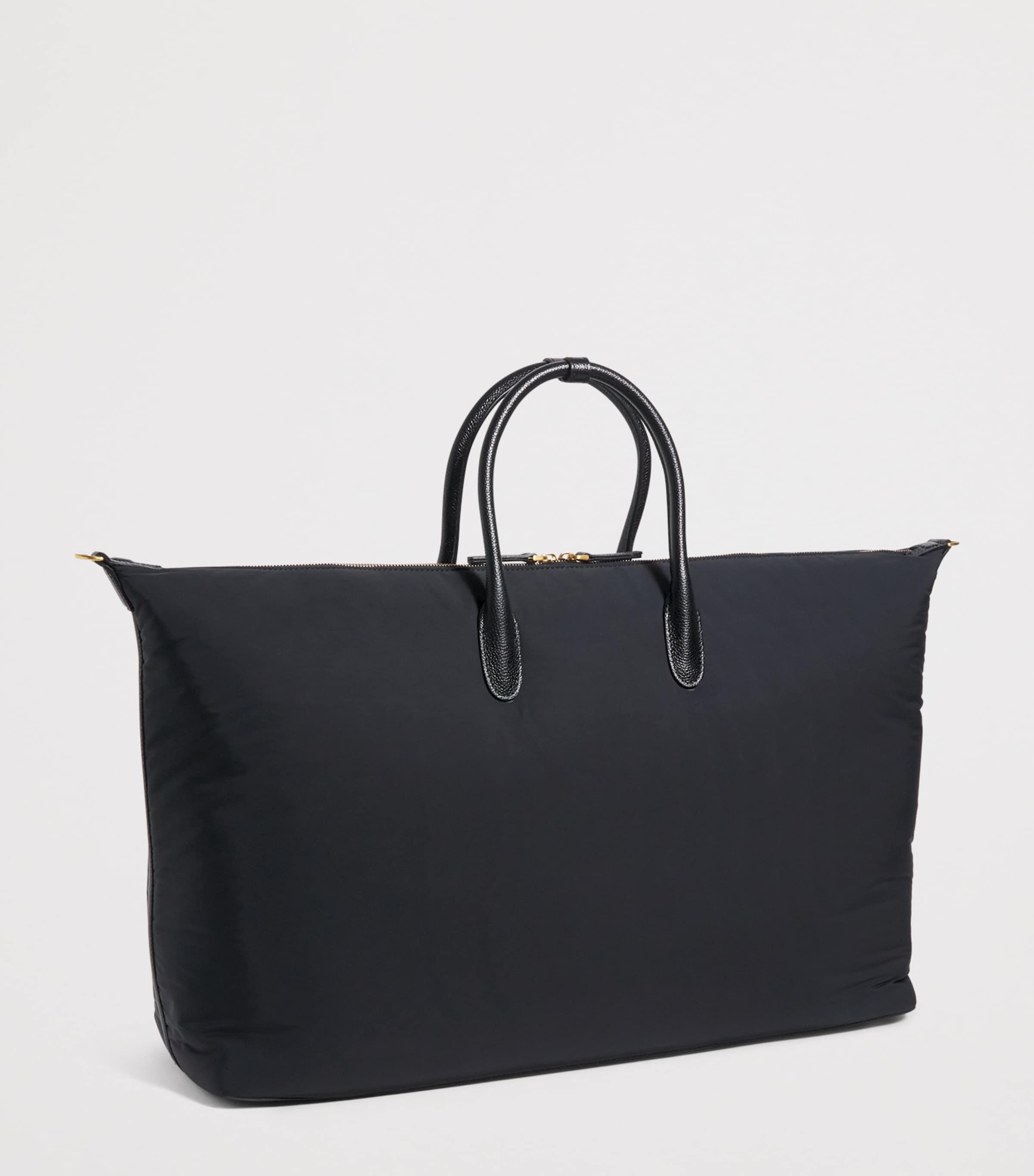 Twill Duffle Bag BLACK Image 3