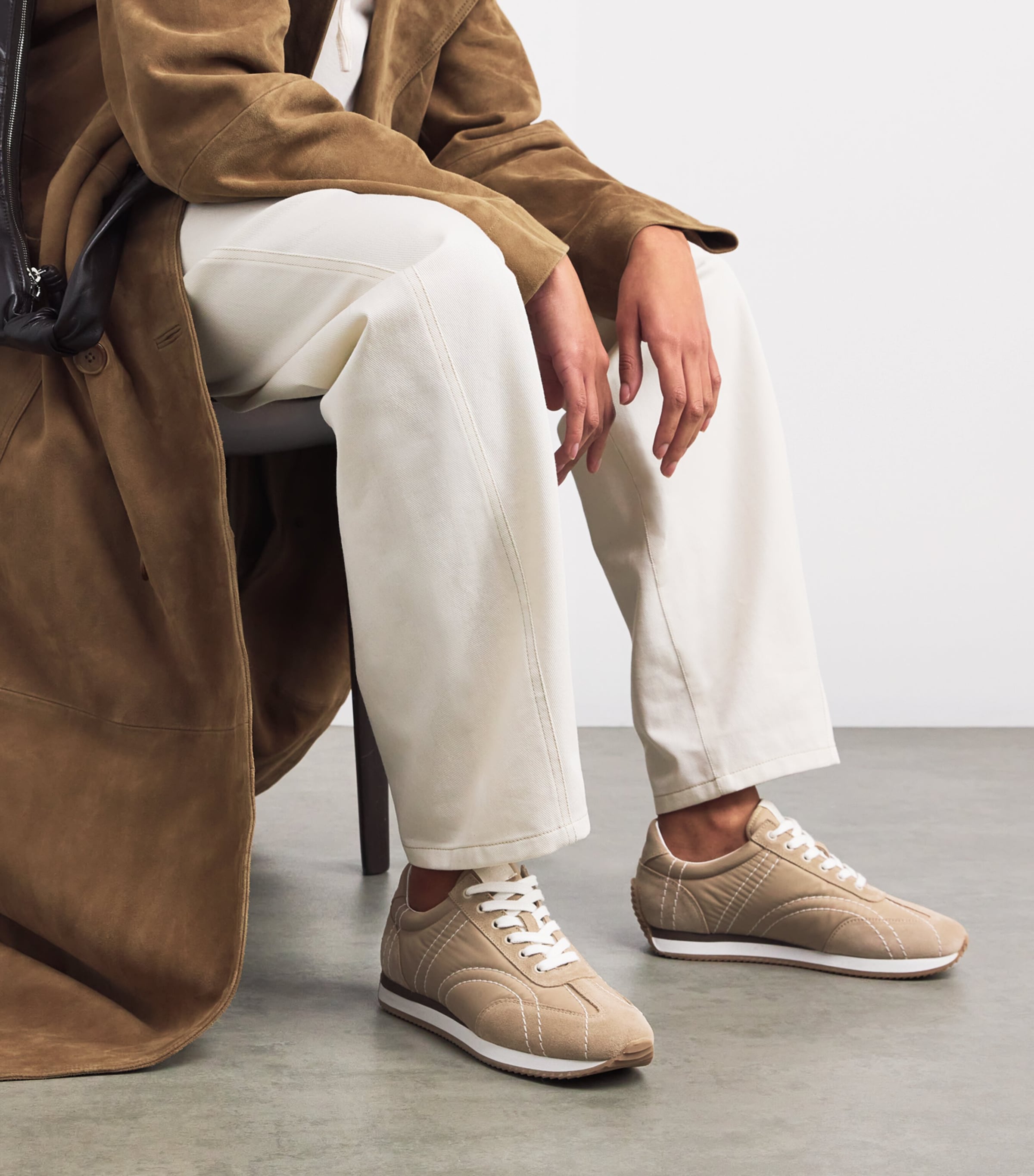 【Toteme】ファブリックスポーツスニーカー Totême Sport Sneakers | Harrods US