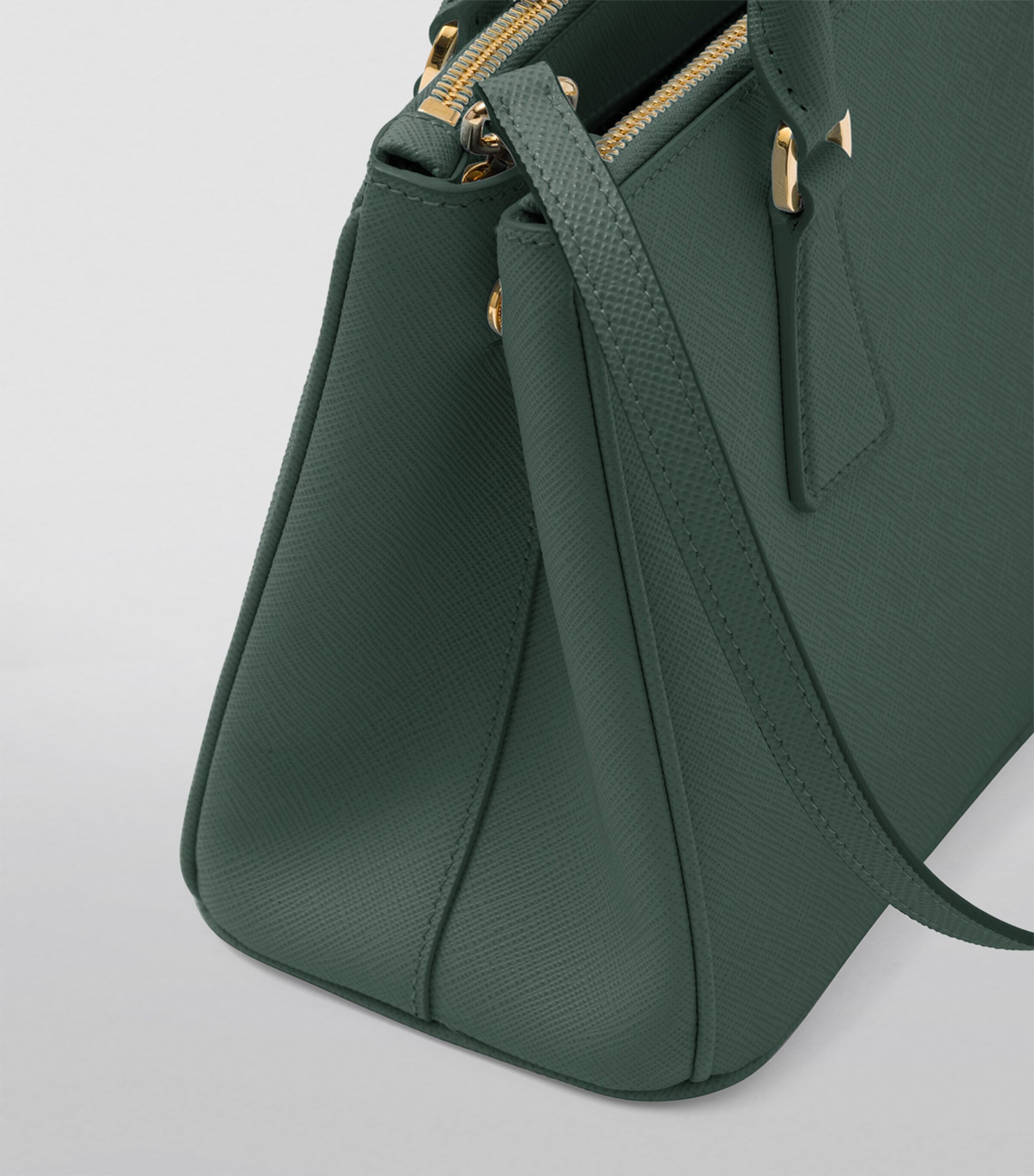 Prada Small Leather Galleria Saffiano Top-Handle Bag Image 7