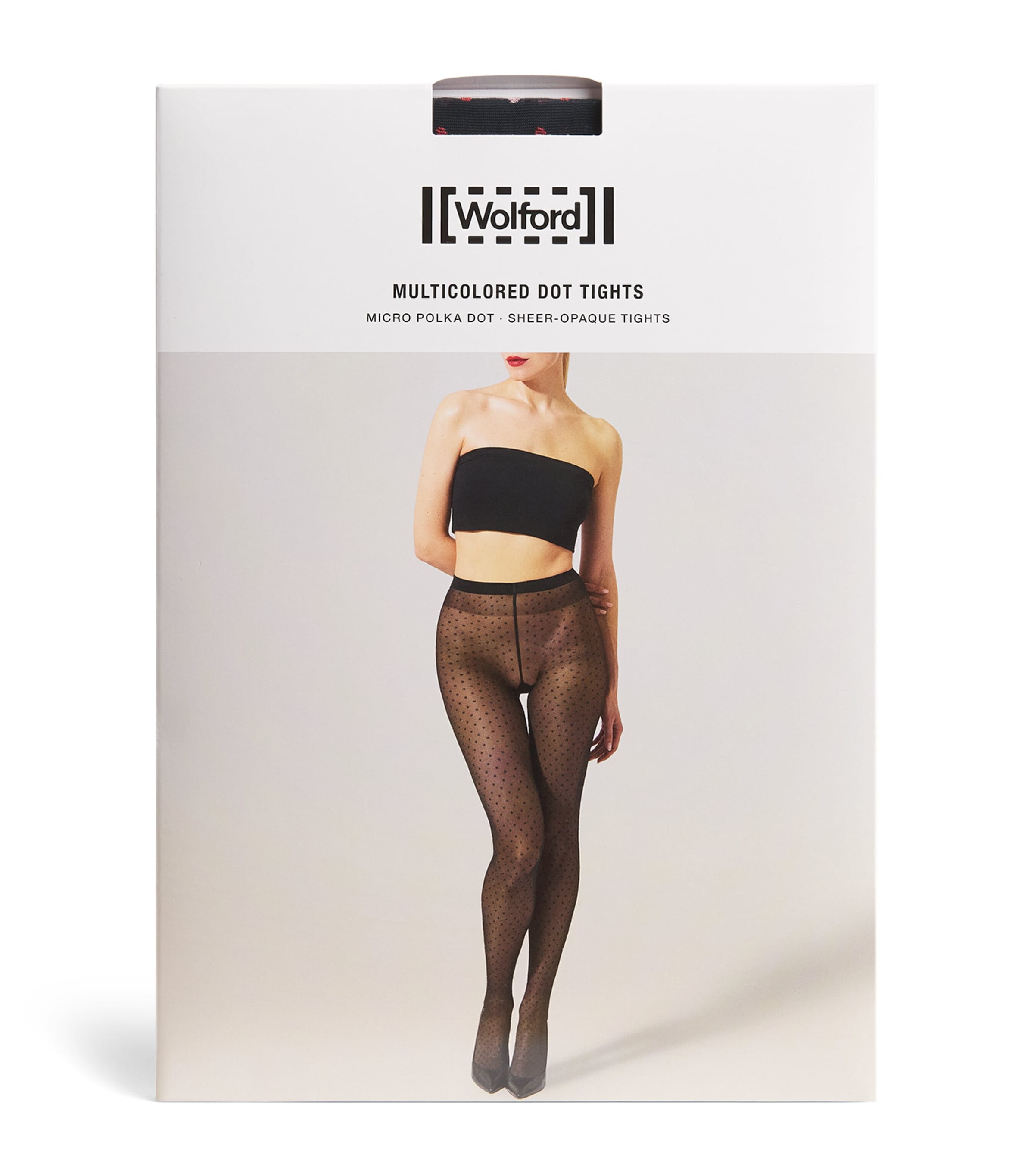 Wolford Micro Polka Dot 20 Tights In Brown