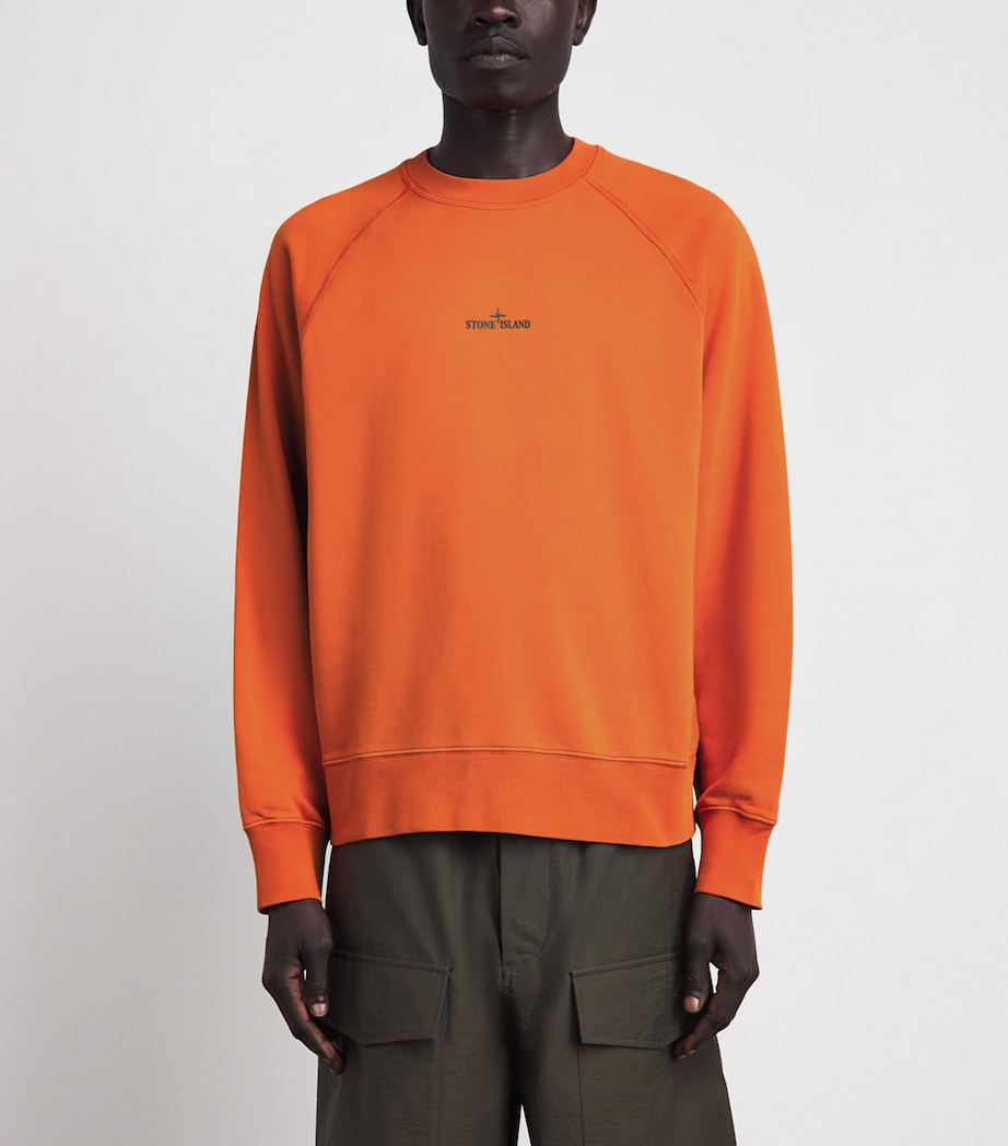 Stone Island Mens Desert Print Oversized Sweatshirt Image 4