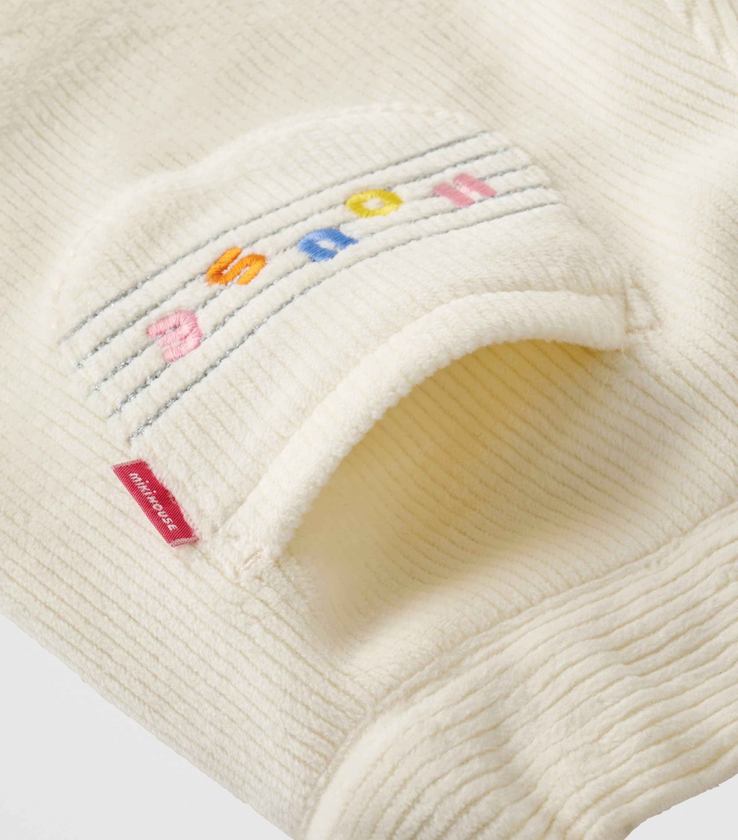 Miki House Corduroy Usako Logo Trousers (1-7 Years) Image 5